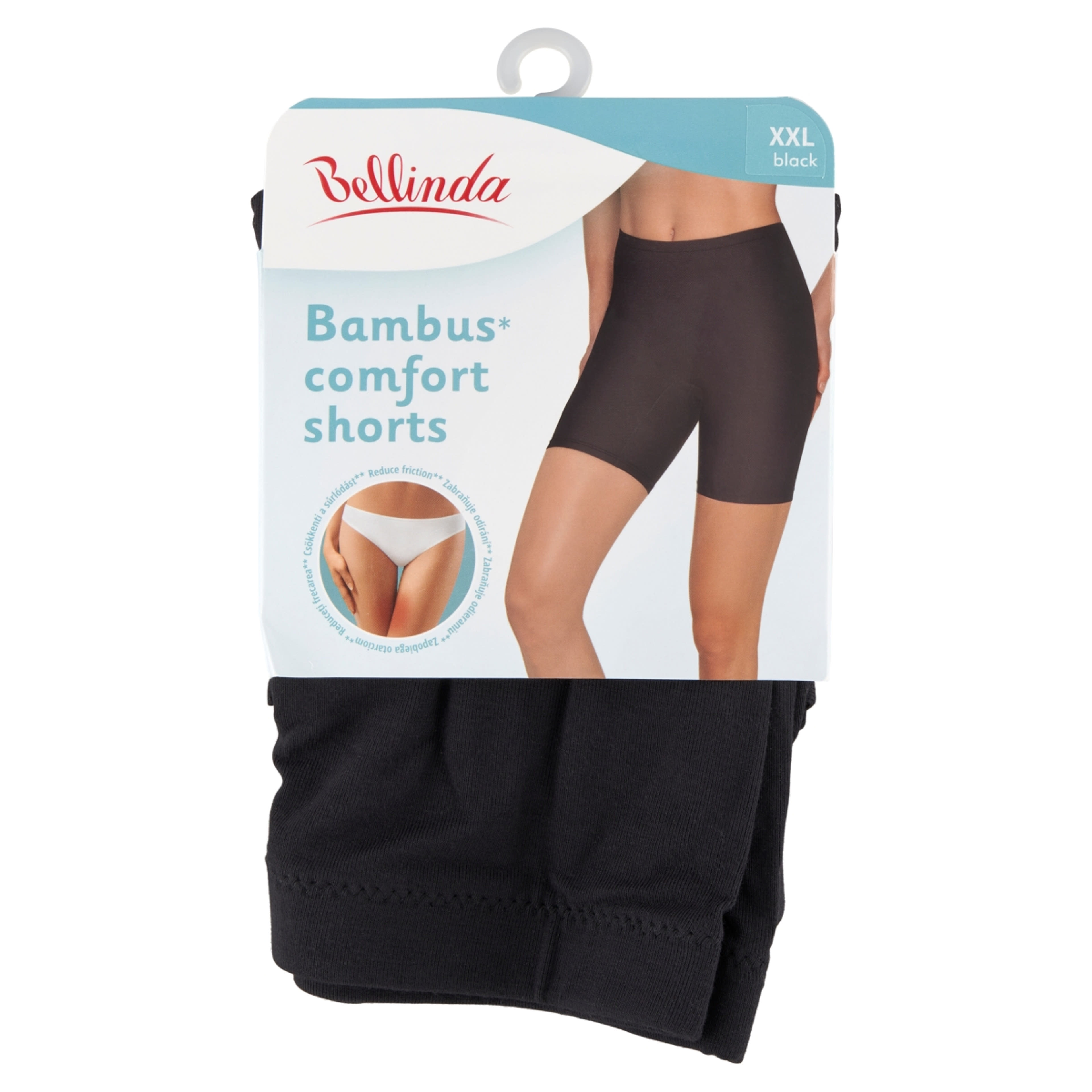 Bellinda Bambus Comfort short fekete XXL-es méret - 1 db