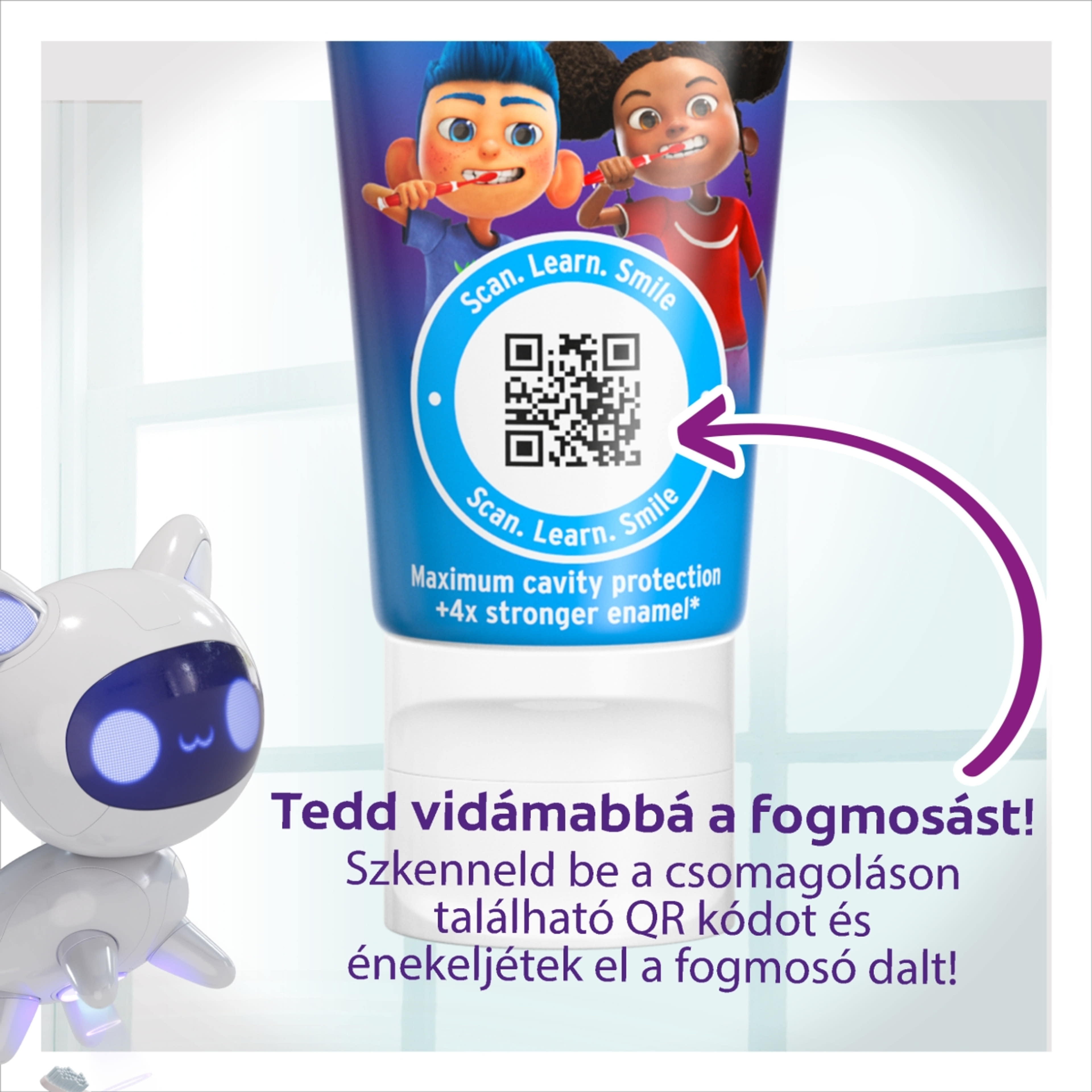 Colgate Kids Smiles fogkrém 6-9 éves gyerekek részére - 50 ml-7