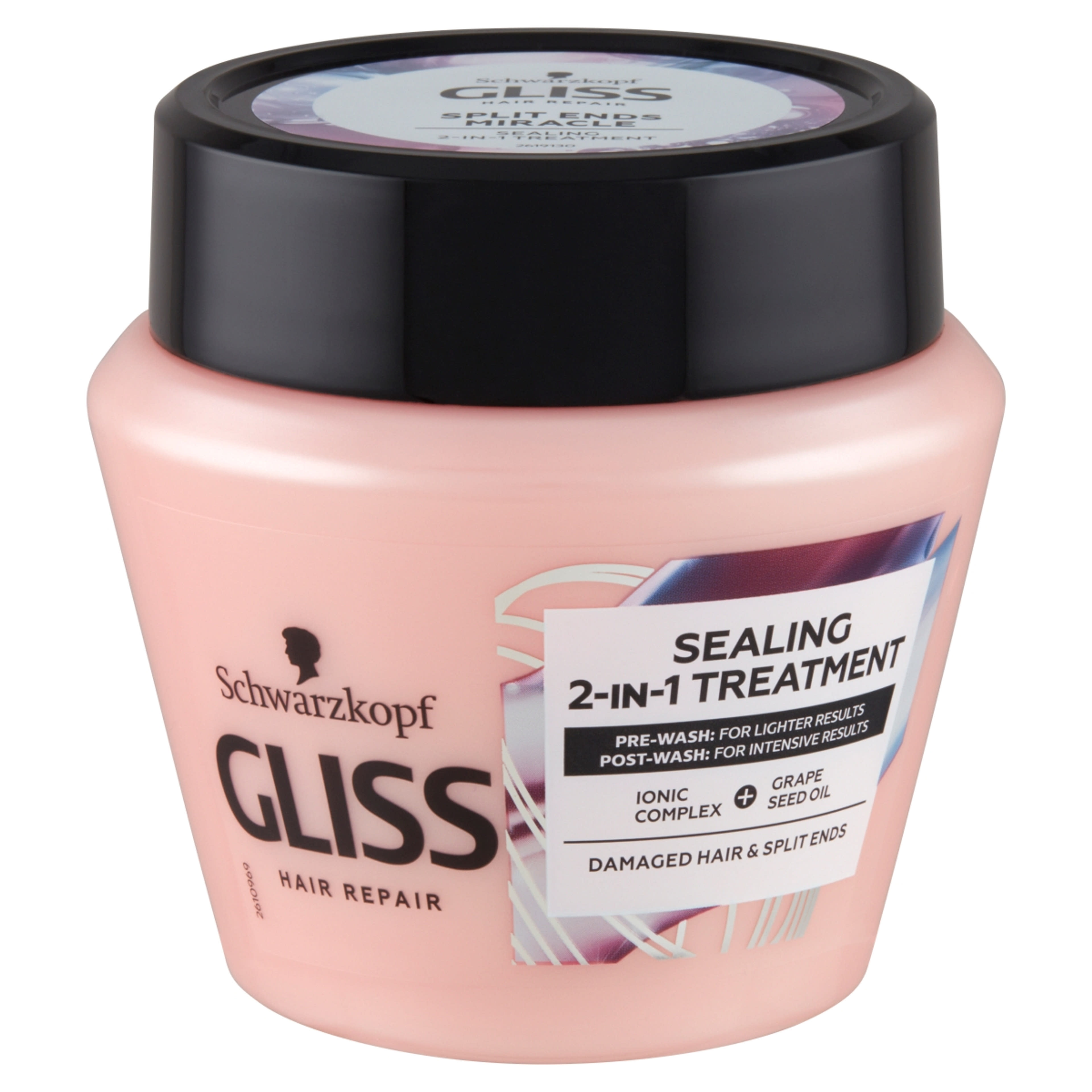 Gliss Split Ends Miracle intenzív tégelyes pakolás - 300 ml-2