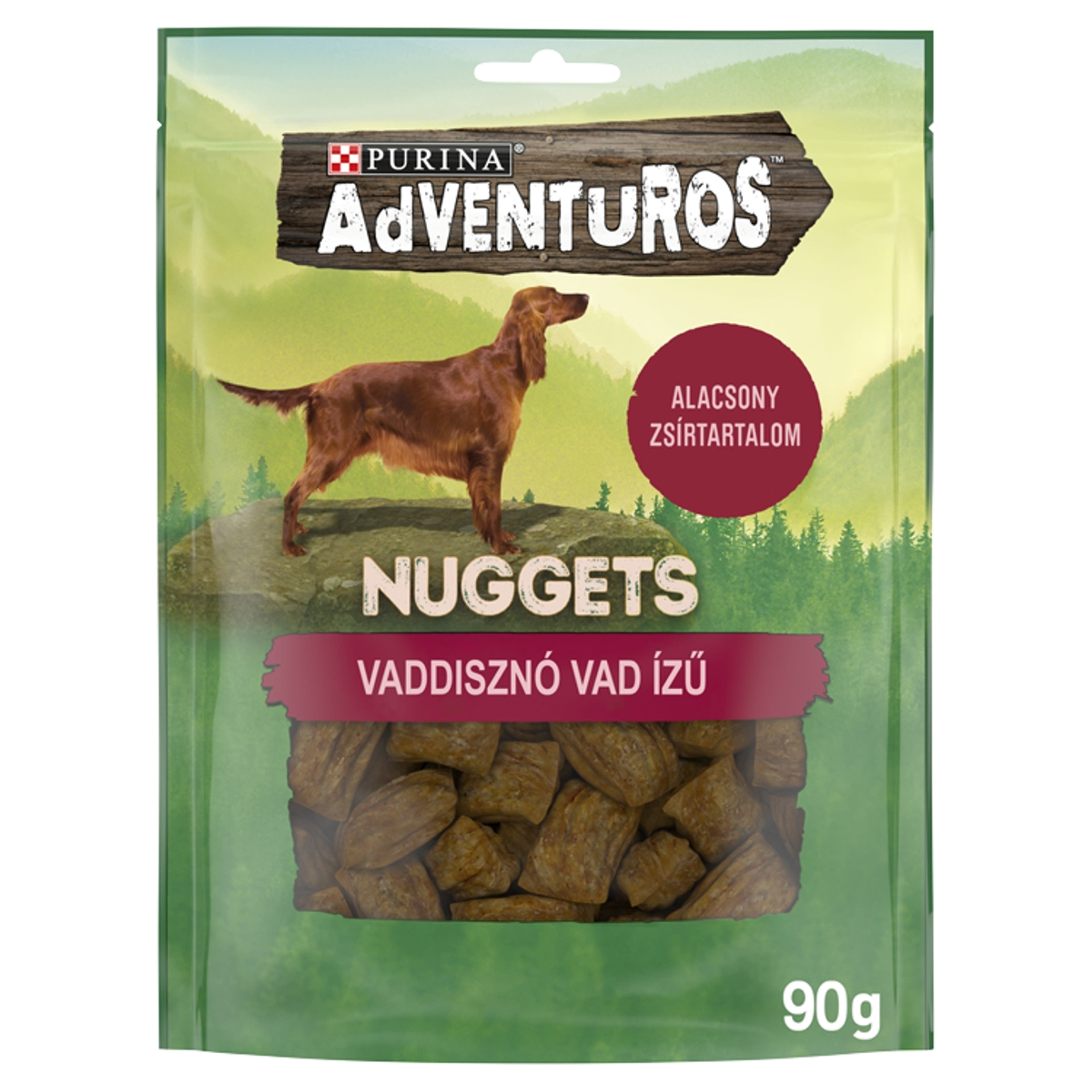 Purina Adventuros Nuggets jutalomfalat kutyáknak, vaddisznó, vad ízű - 90 g-3