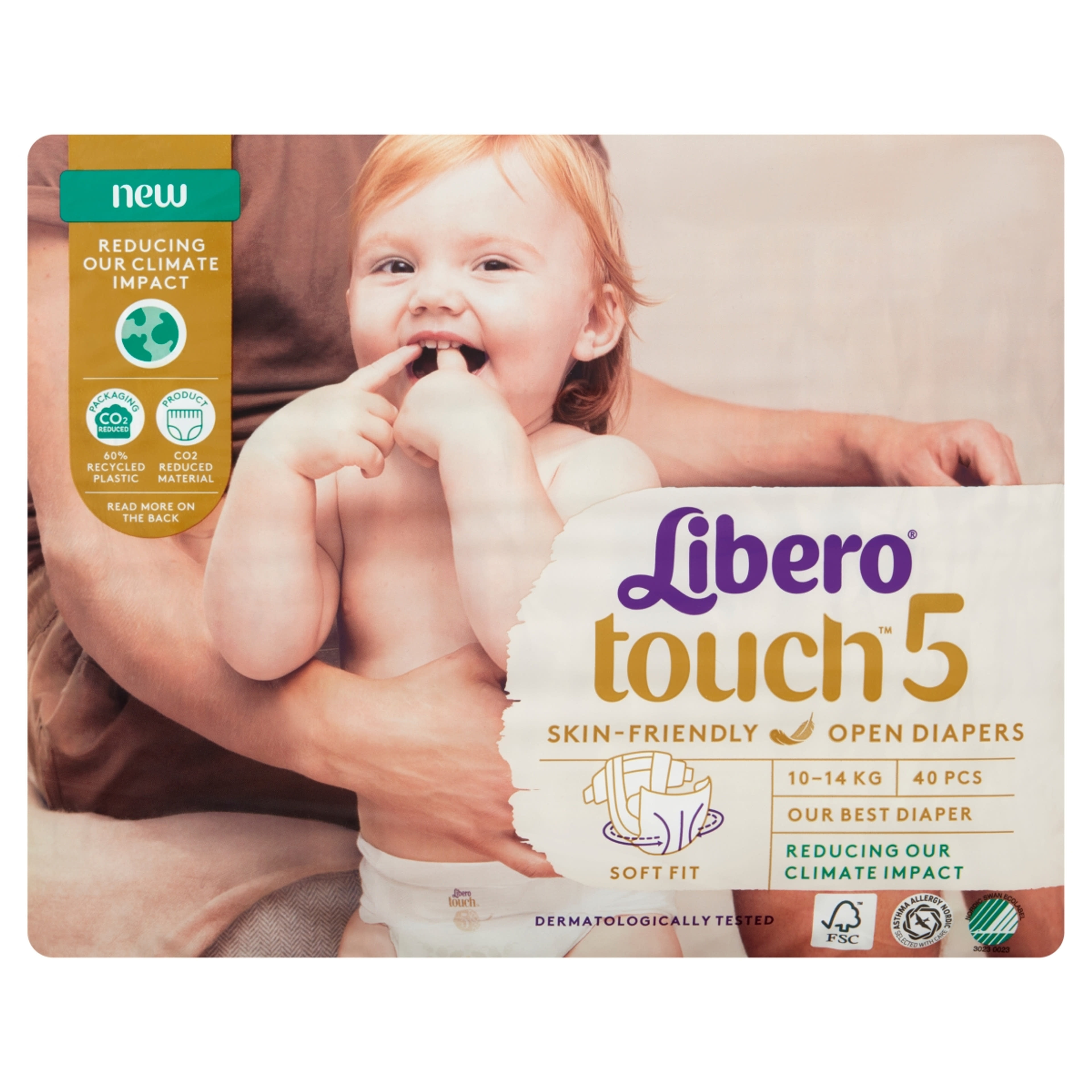 Libero Touch pelenkanadrág 5-ös 10-14 kg - 40 db