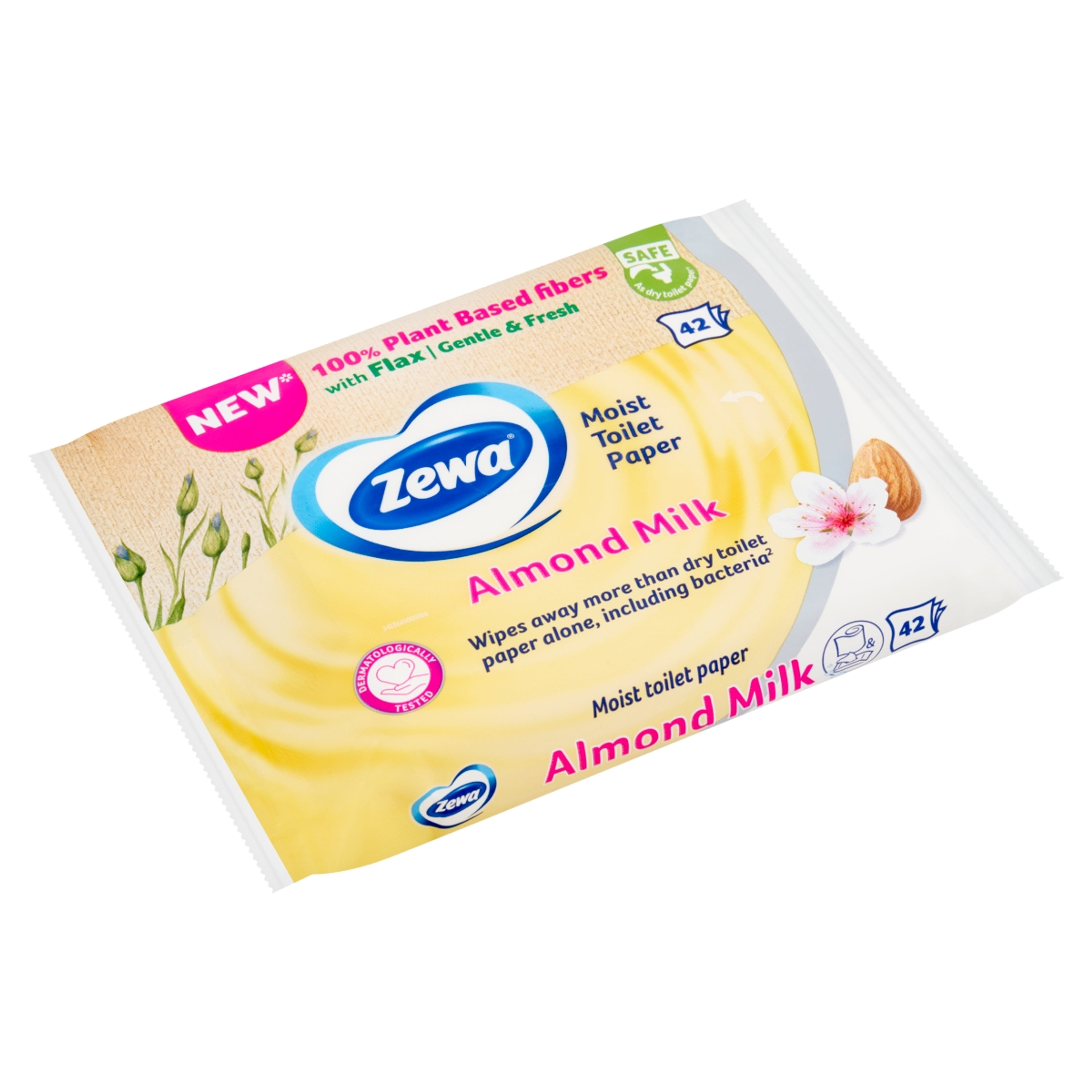 Zewa Almond Milk nedves toalettpapír  - 42 db-2