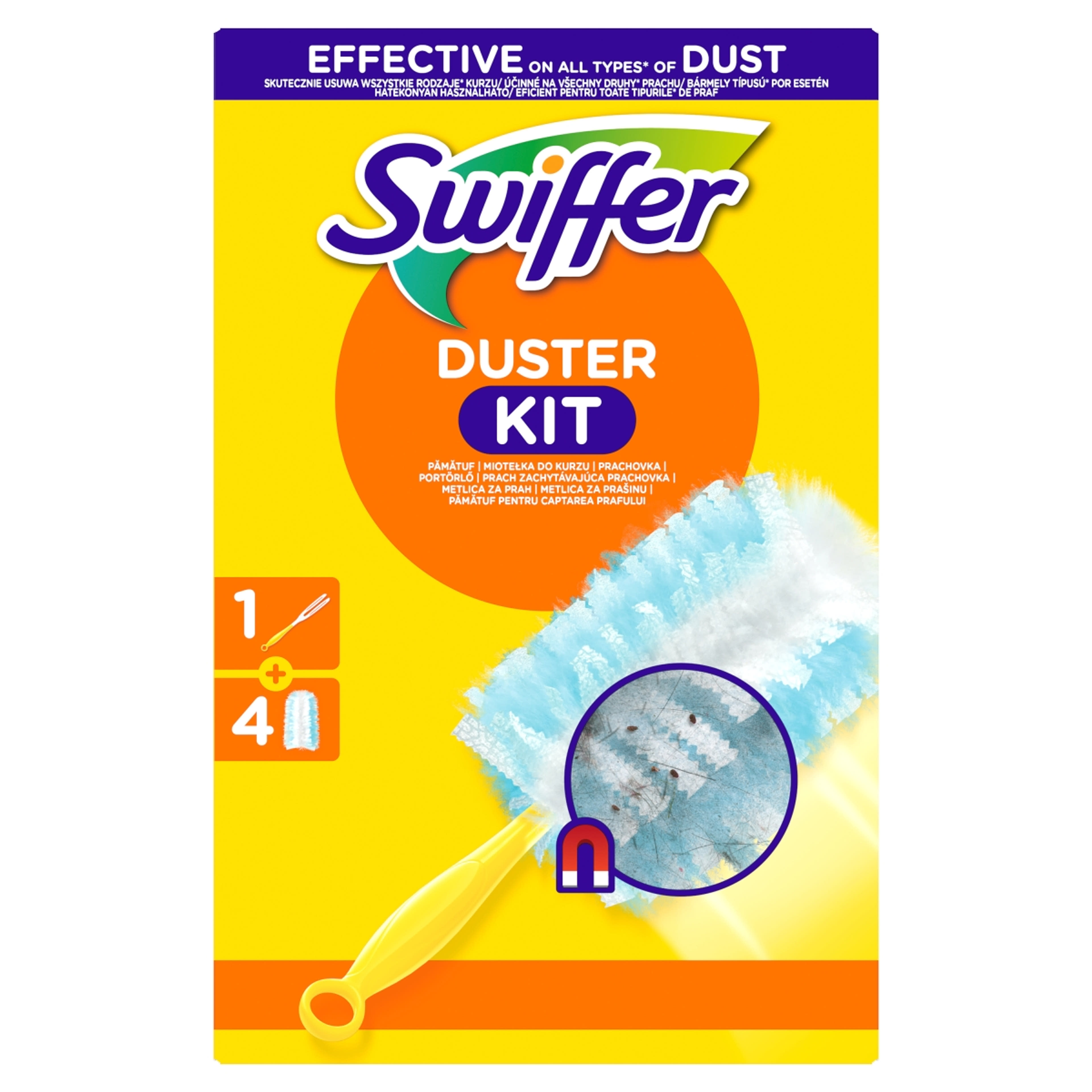 Swiffer Duster kezdőszett standard+4 db - 1 db