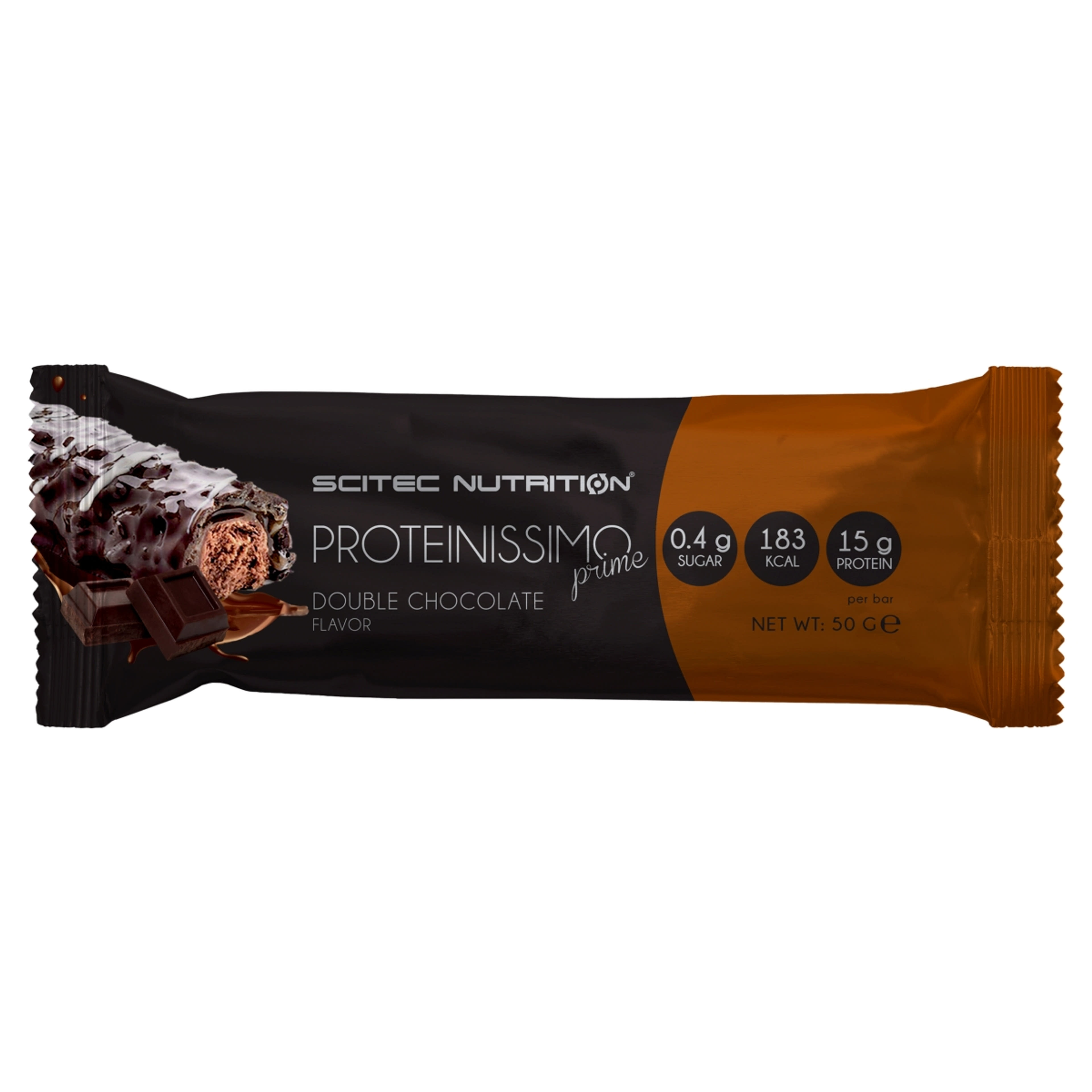 Scitec Proteinissimo Prime dupla csoki szelet - 50 g
