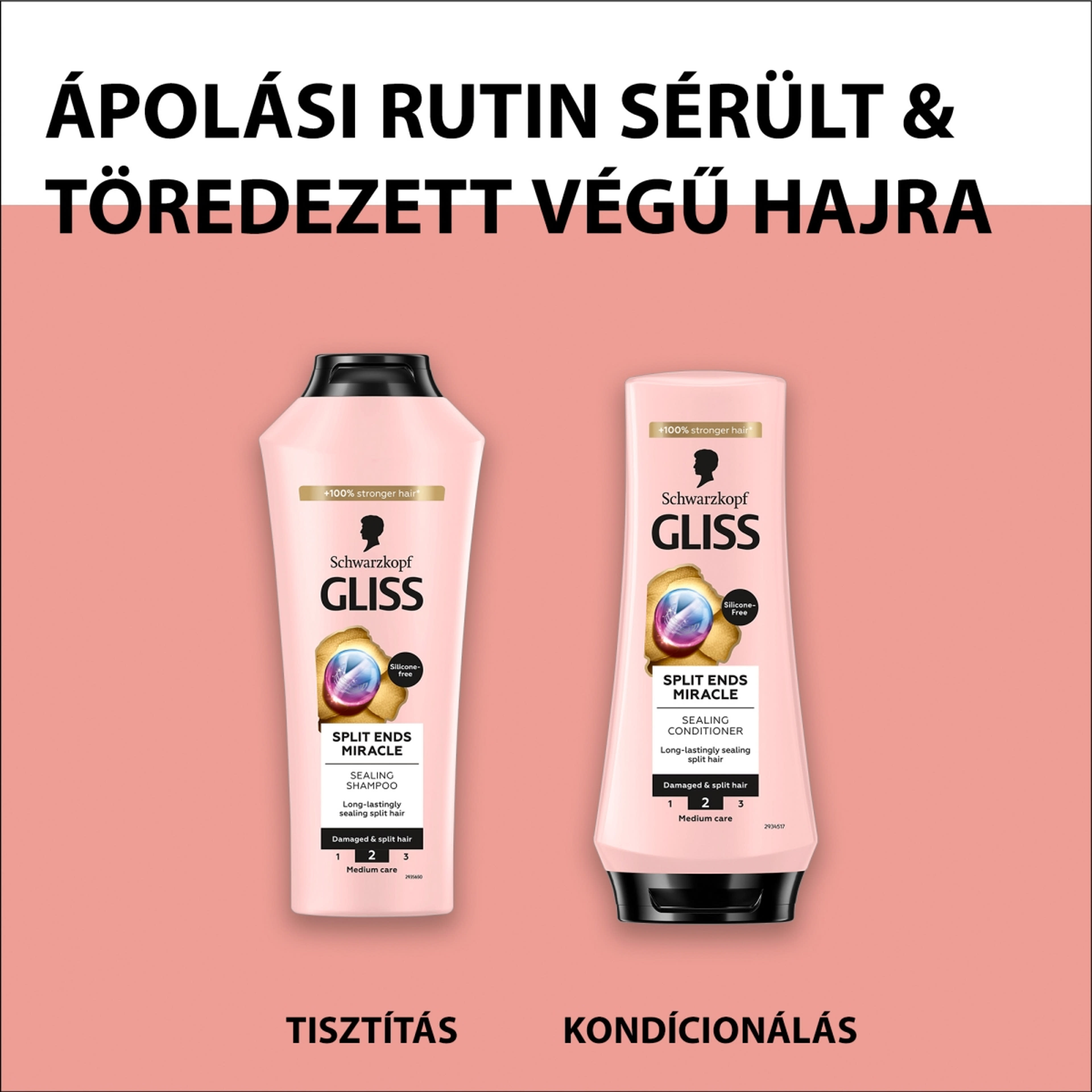 Gliss Split Ends Miracle hajregeneráló balzsam - 200 ml-6