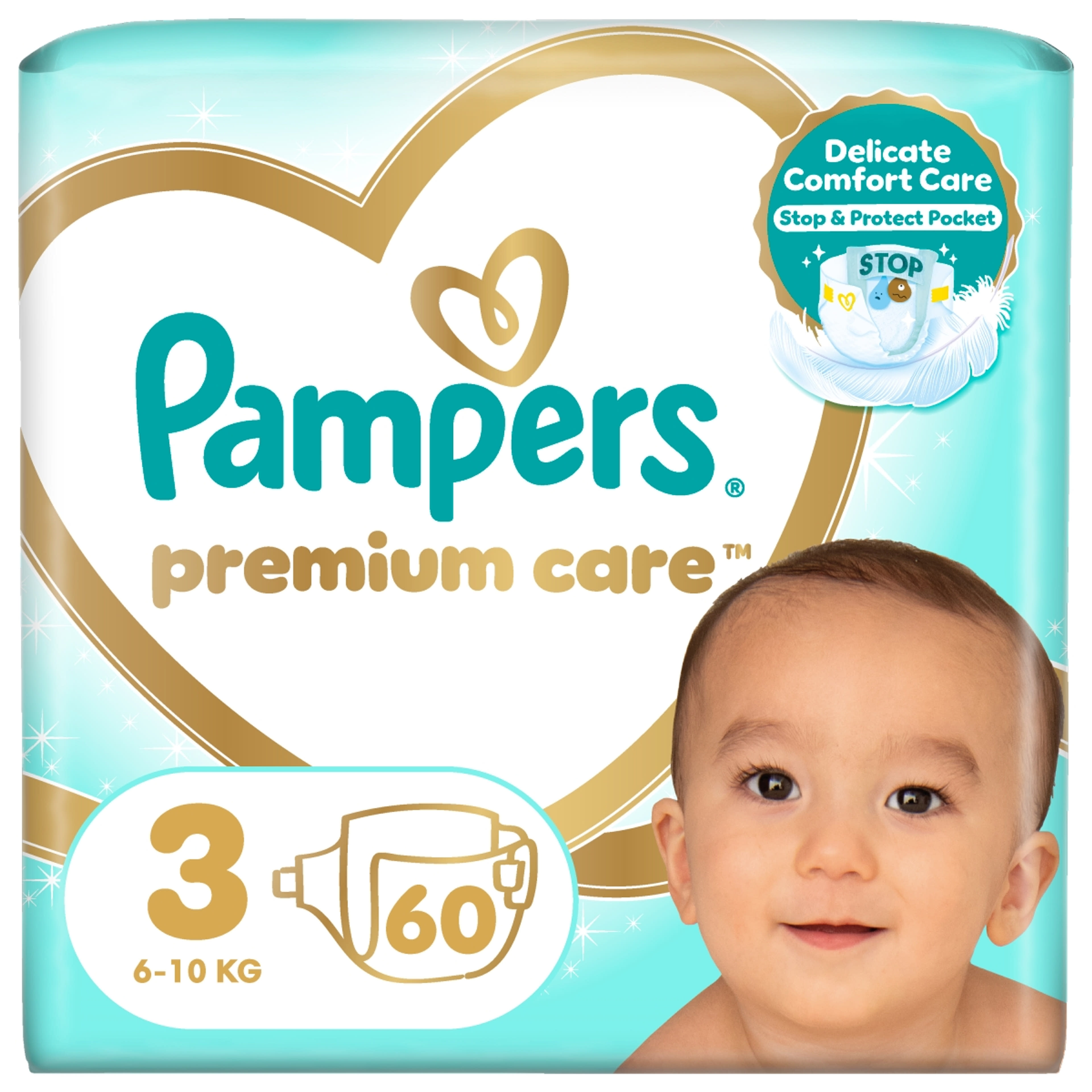 Pampers Premium Care Pelenka 3-as 6-10kg - 60 db-11