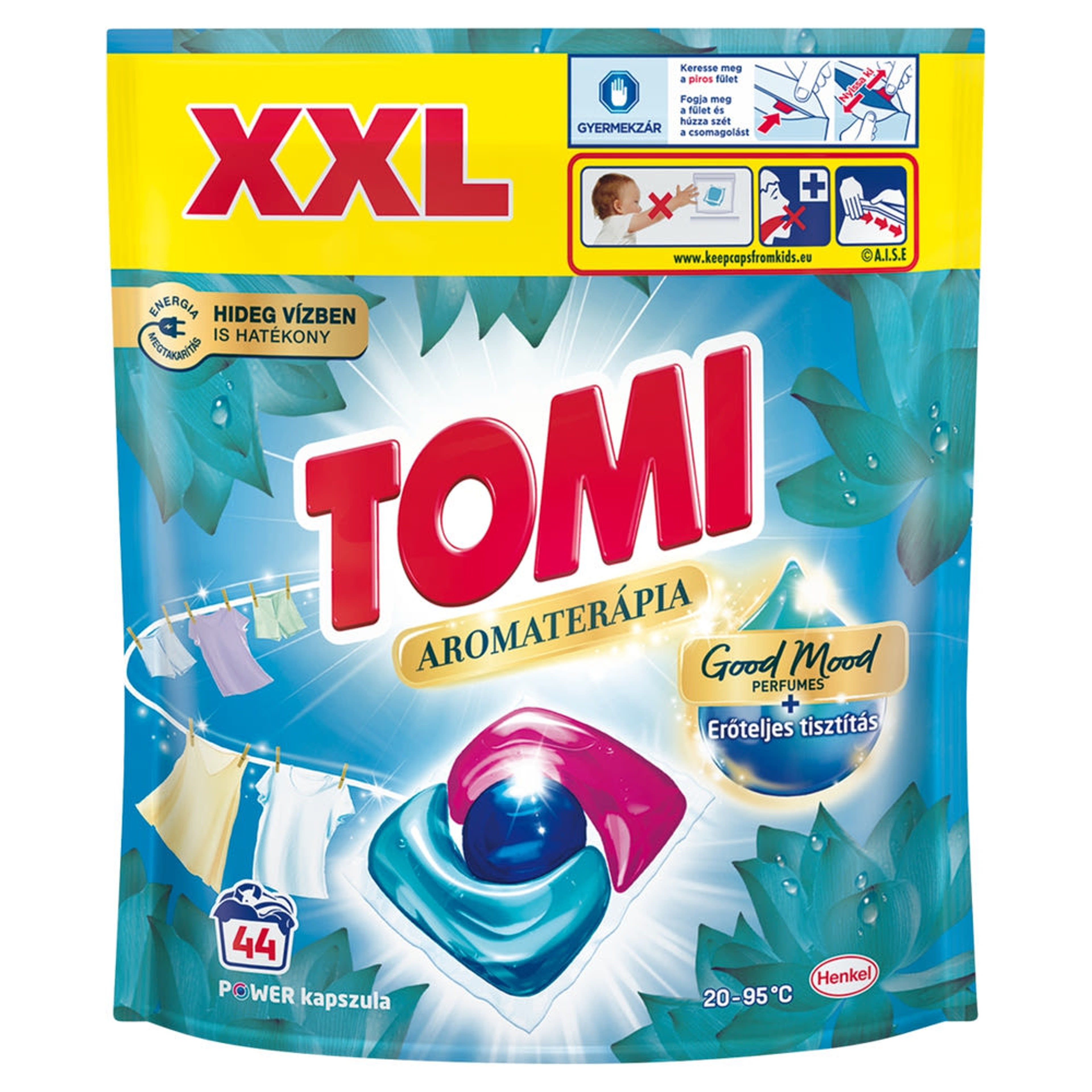 Tomi Aromaterápia Lotus Power mosókapszula - 44 db