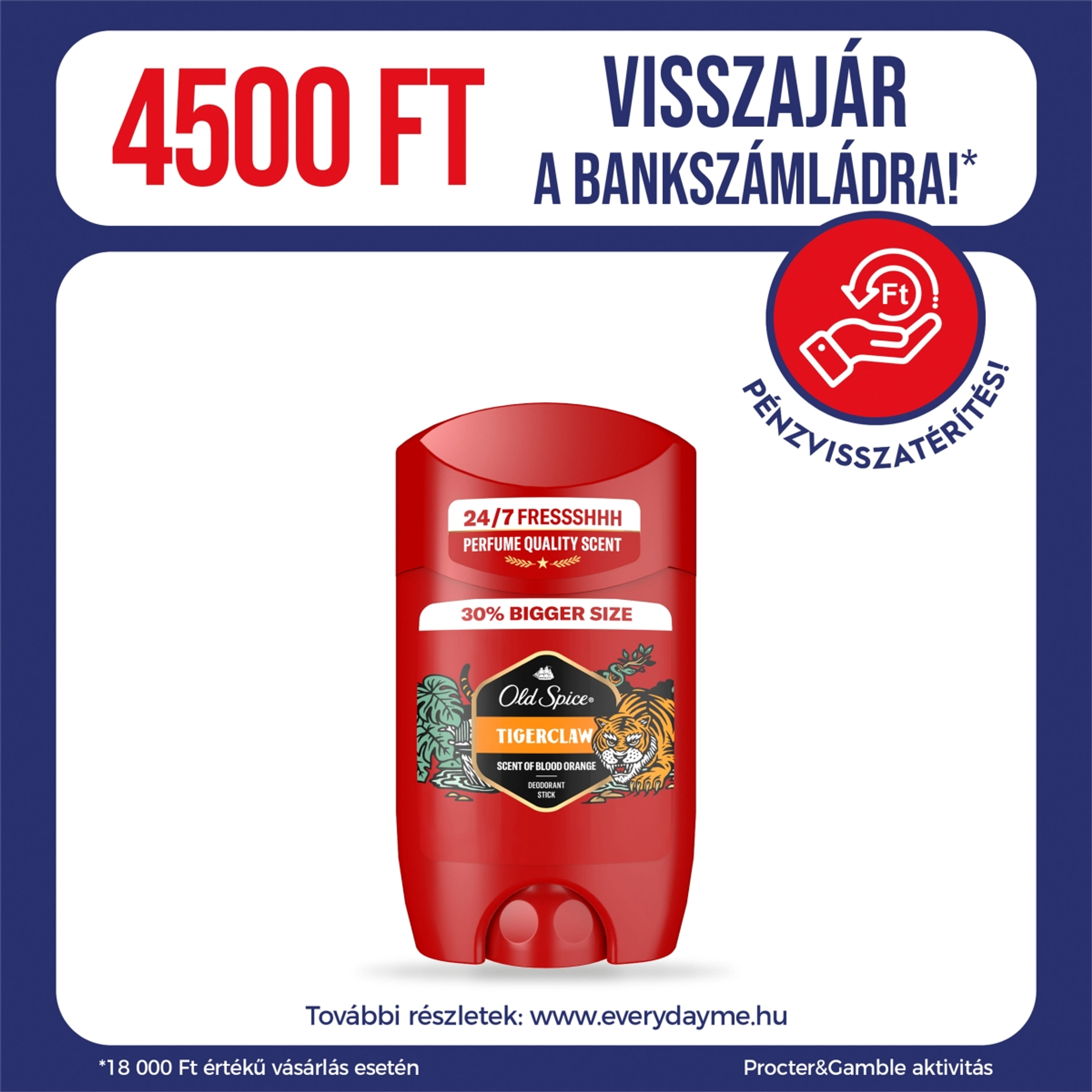 Old Spice Tiger Claw férfi stift dezodor - 65 ml