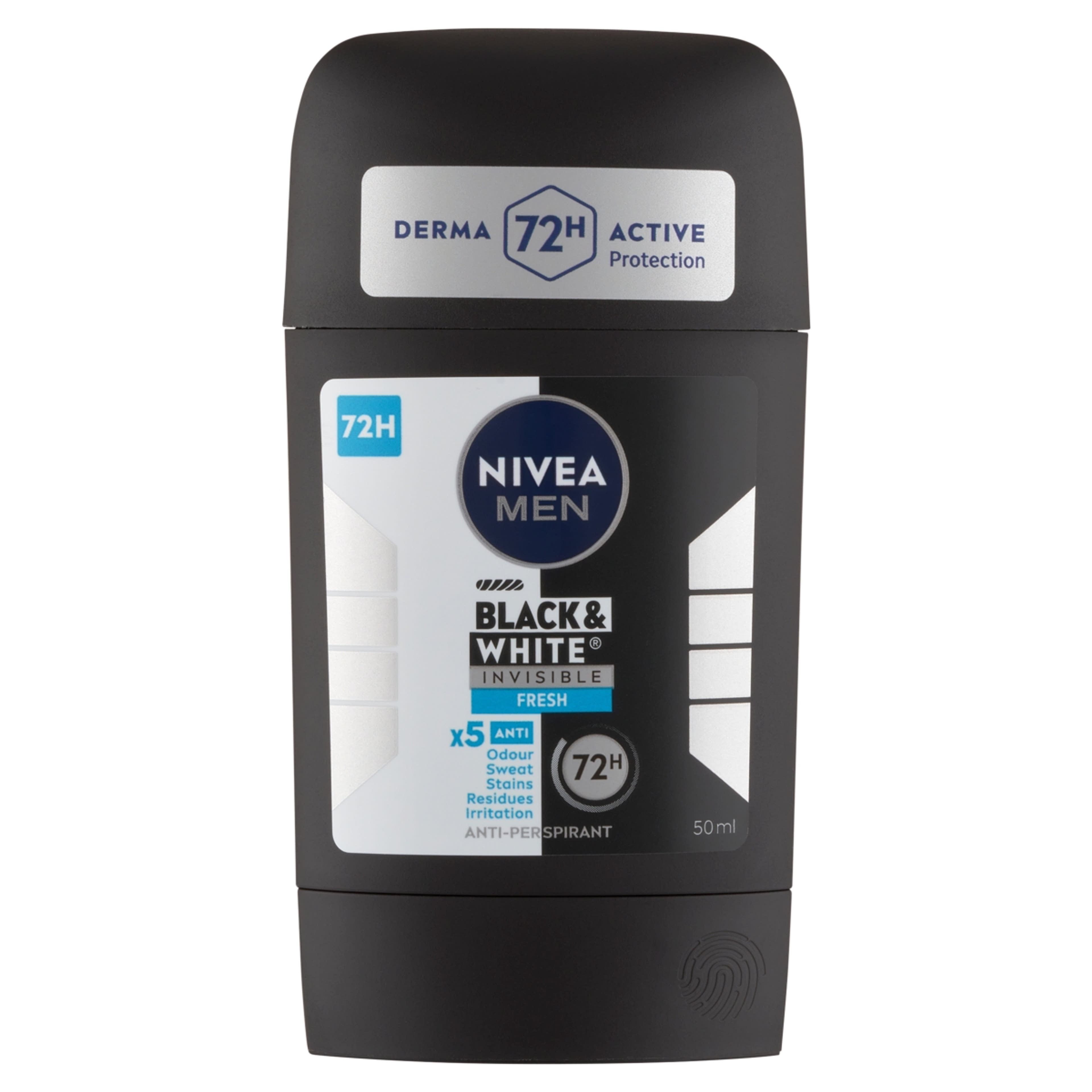 Nivea Men Black & White Invisible Fresh deo stift - 50 ml