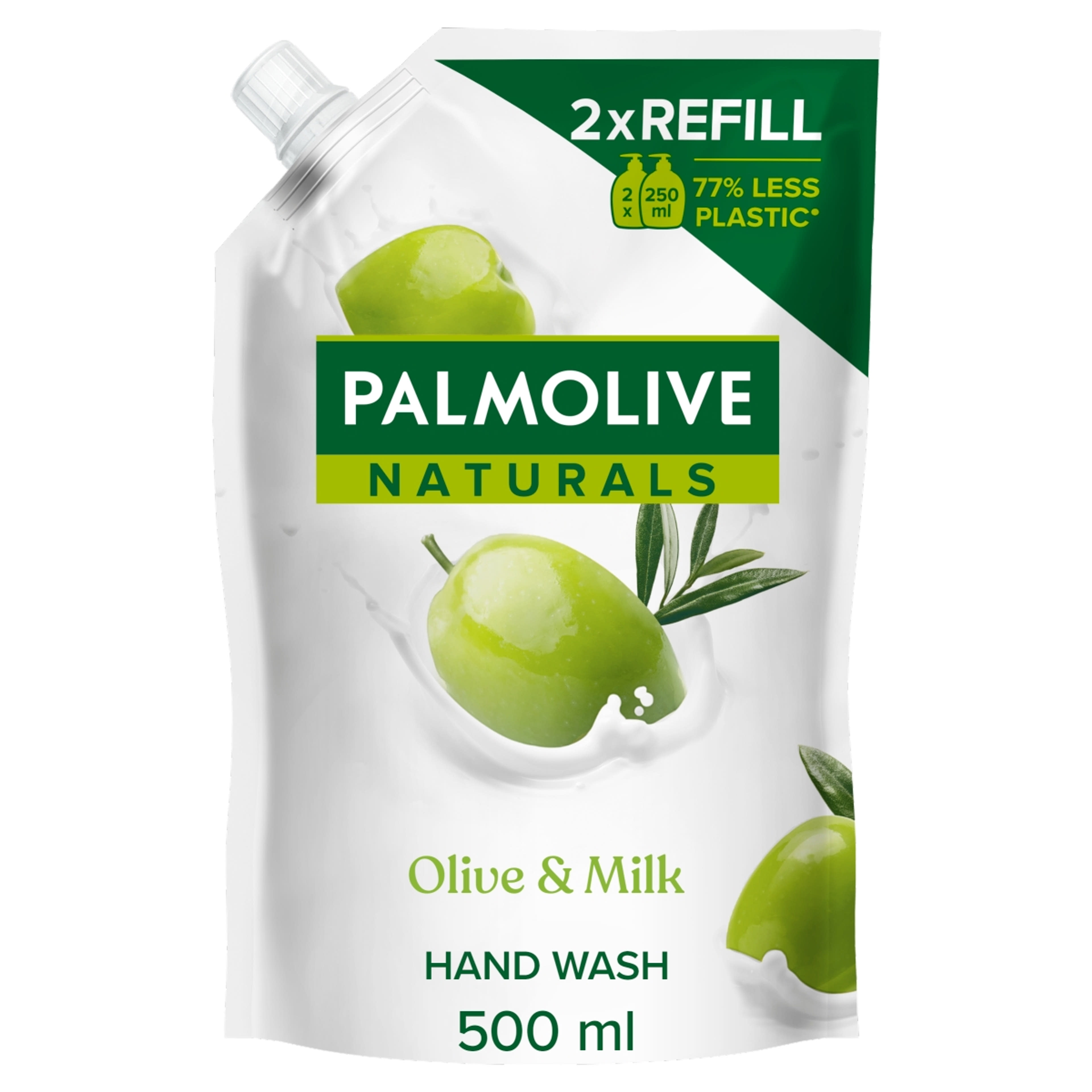 Palmolive Naturals Milk & Olive folyékony szappan utántöltő - 500 ml-1