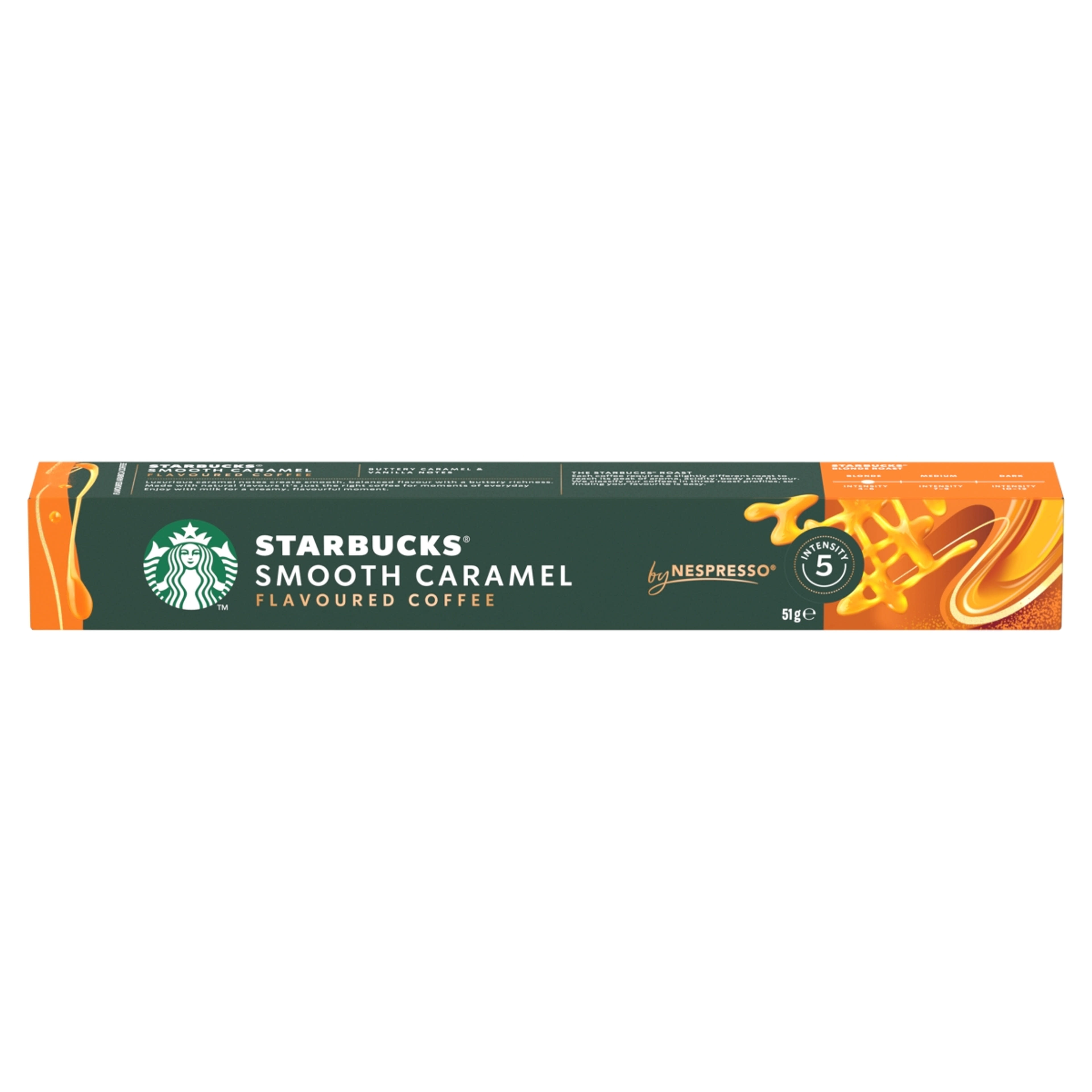 Starbucks by Nespresso Smooth Caramel kávékapszula - 10 db