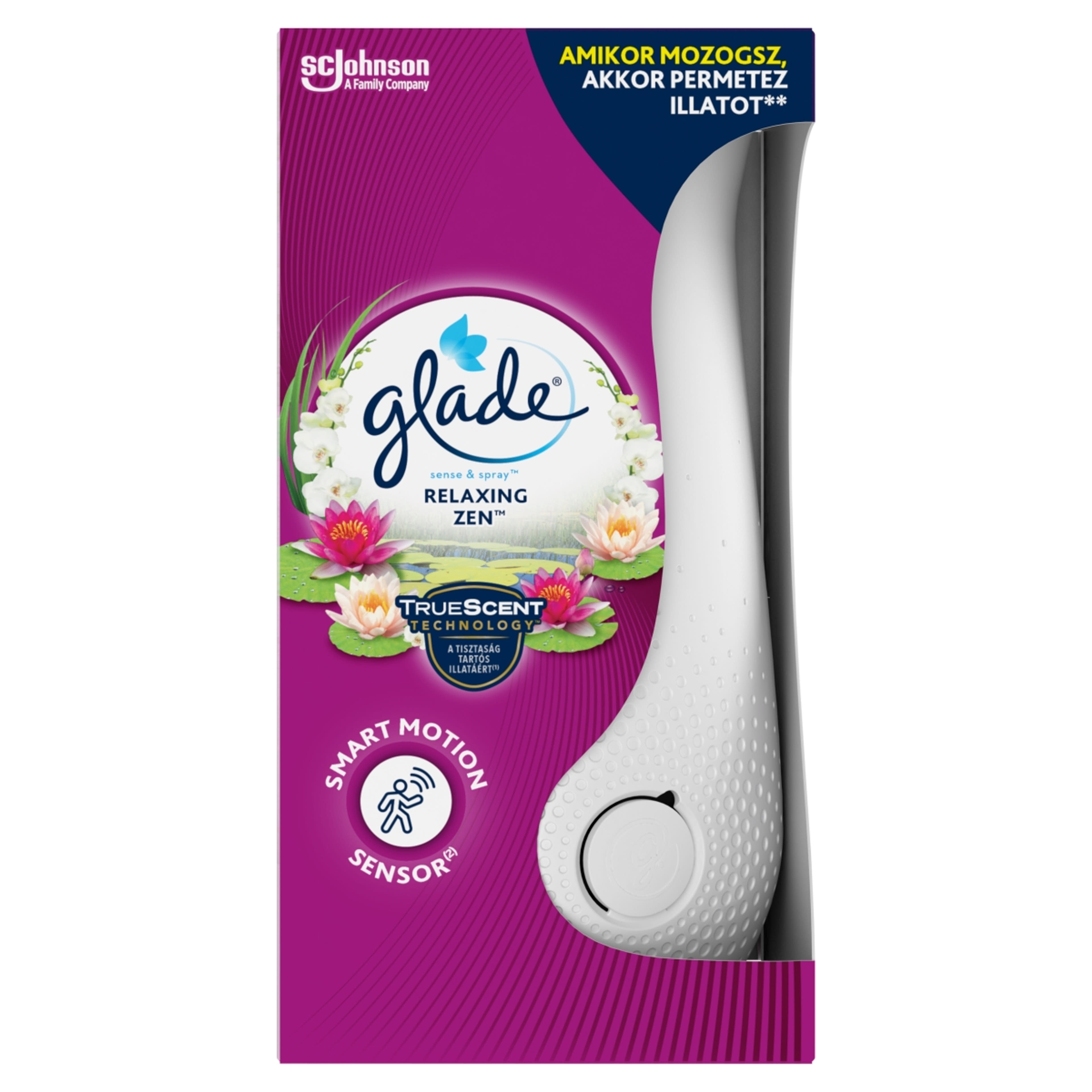 Glade Sense & Spray Japán Kert Automata Légfrissítő Készülék - 18 ml