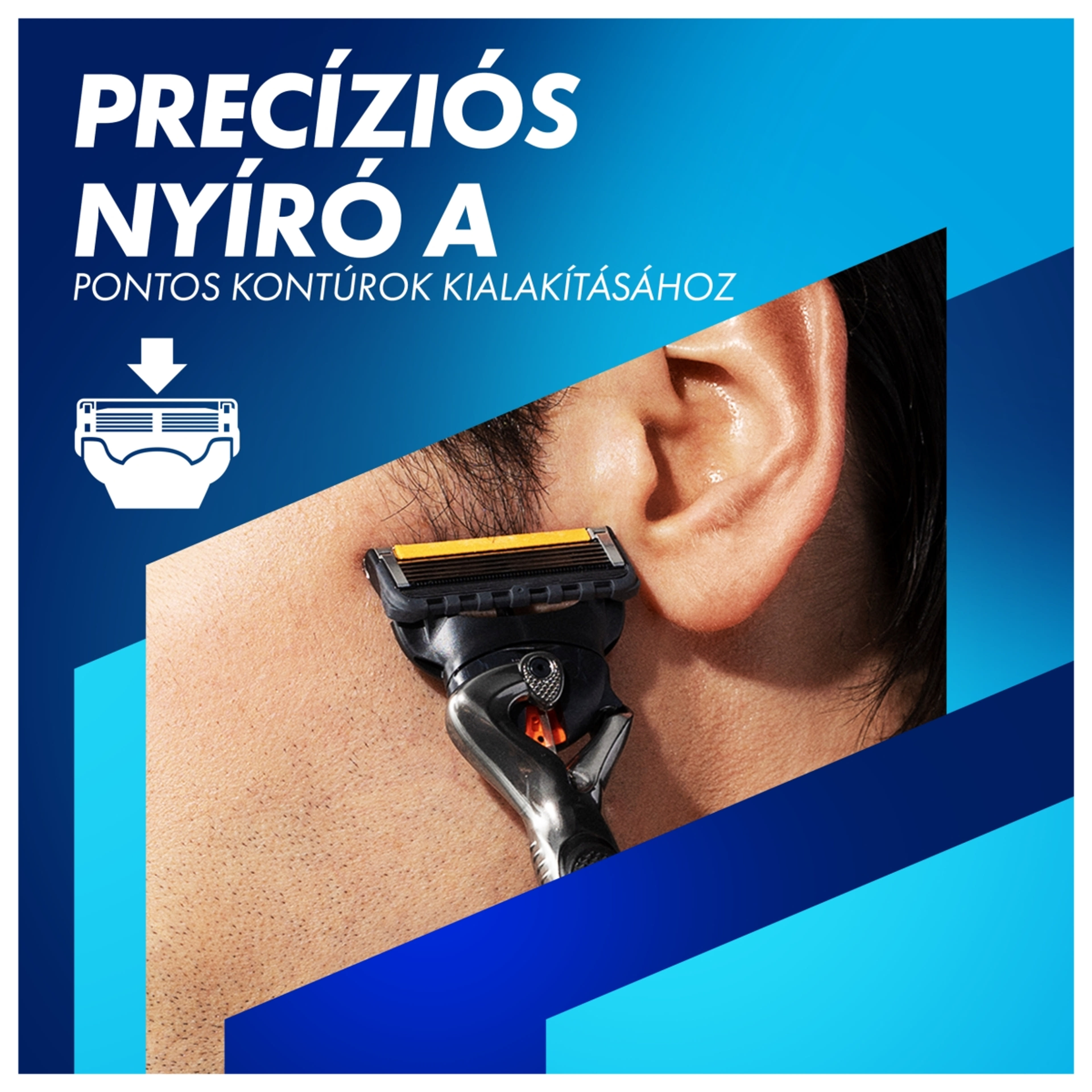 Gillette ProGlide férfi borotva + 5 db borotvabetéttel - 1 db-7