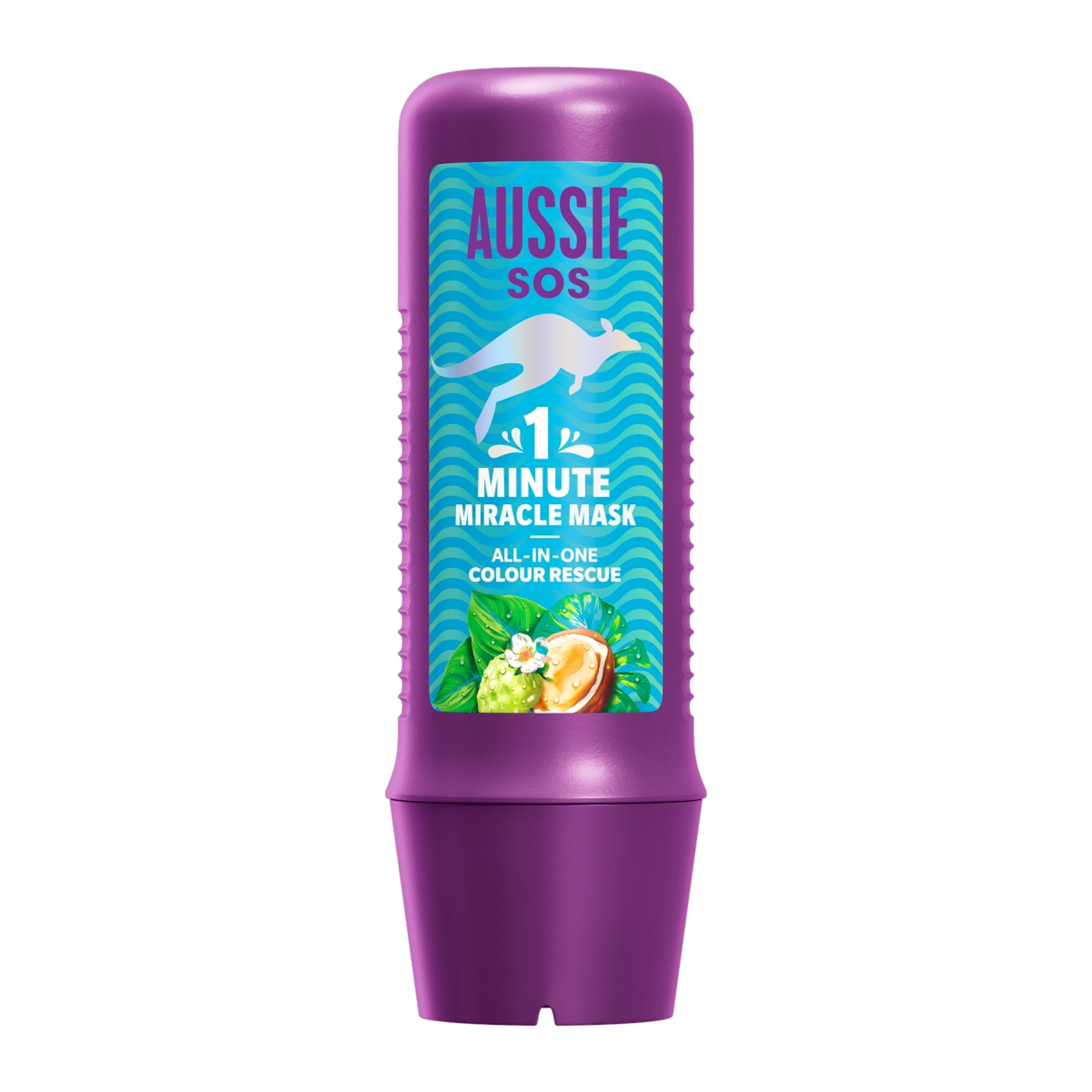 Aussie SOS 1 Minute Miracle Colour hajmaszk - 250 ml