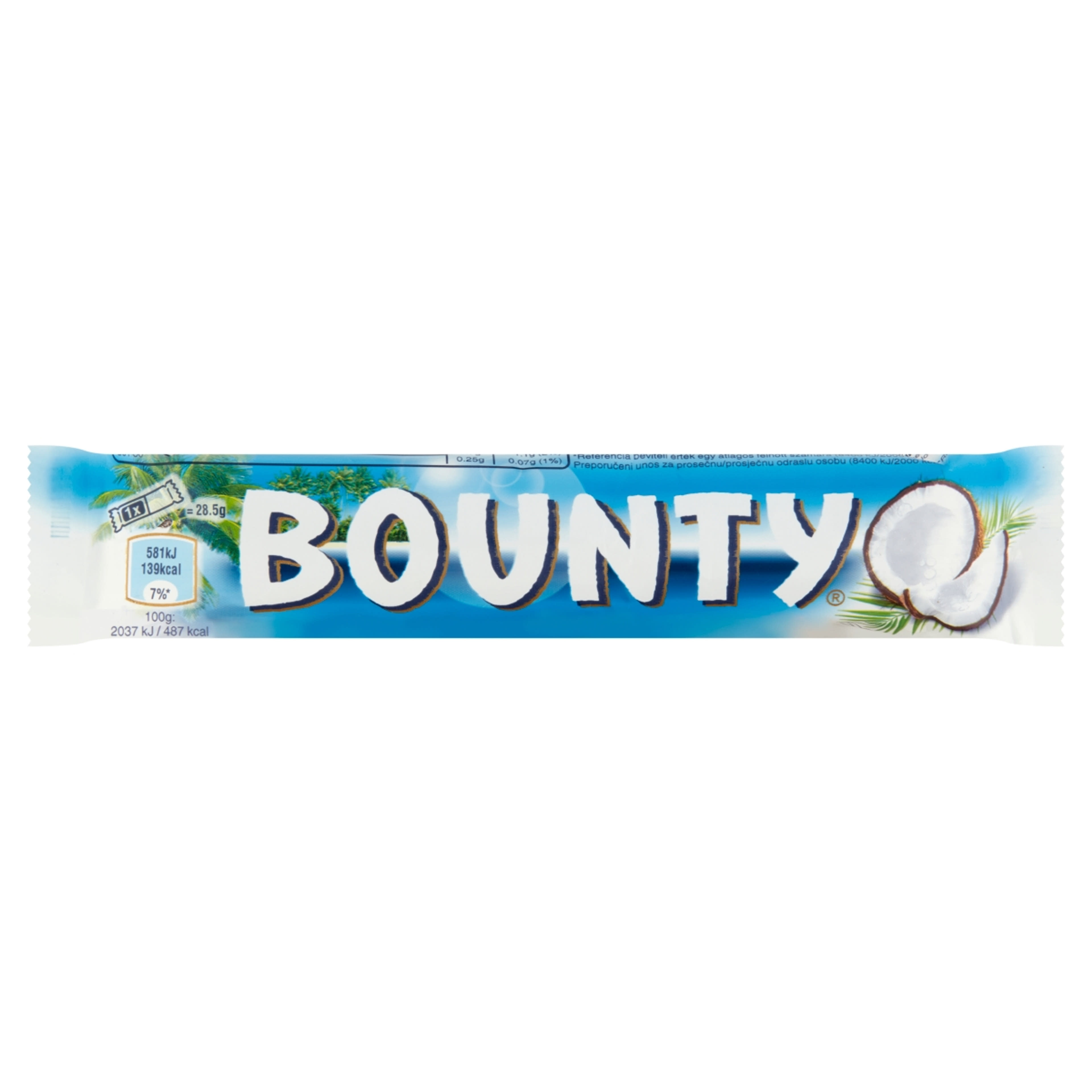 Bounty szelet - 57 g
