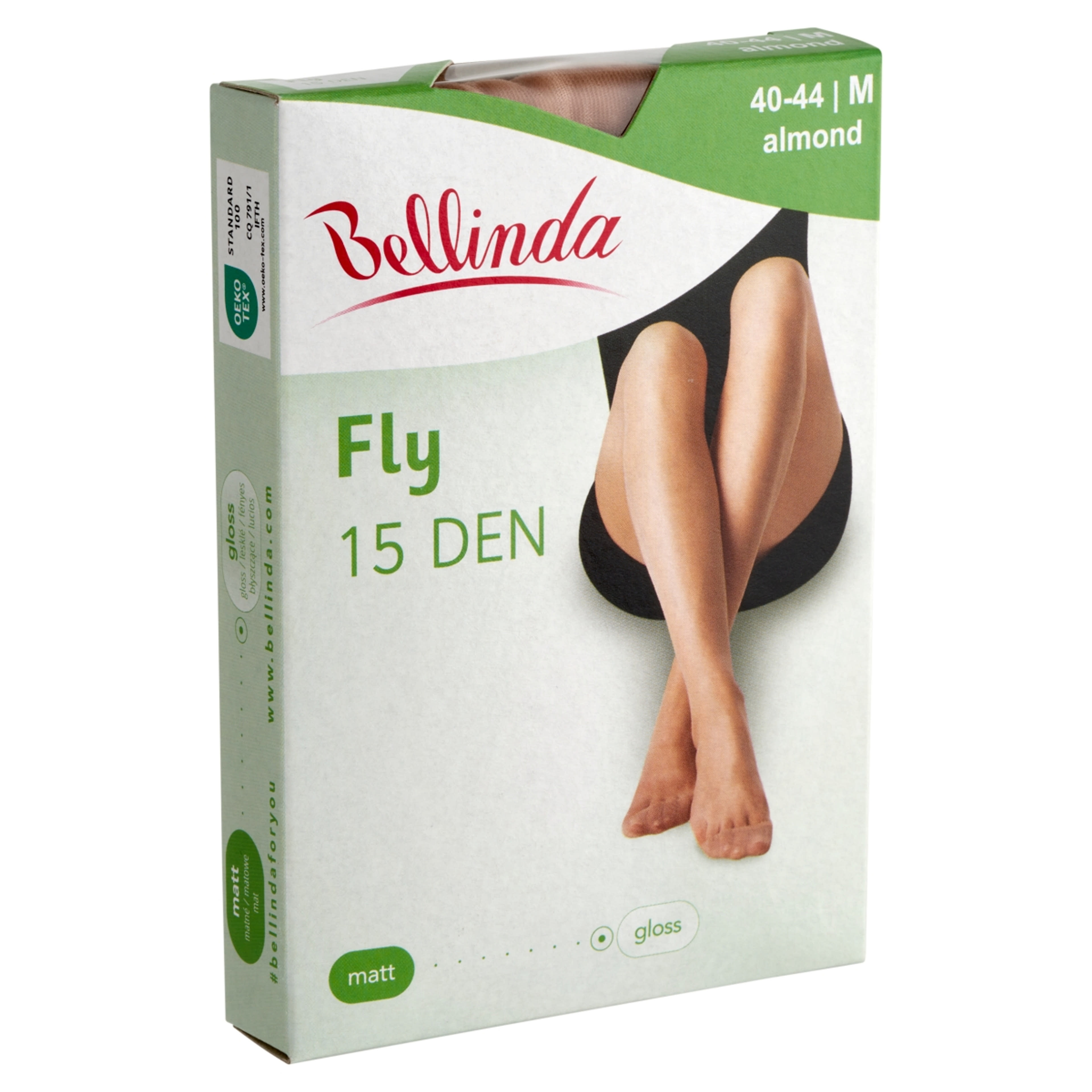 Bellinda Fly 15 Den Almond M Harisnya - 1 db-2