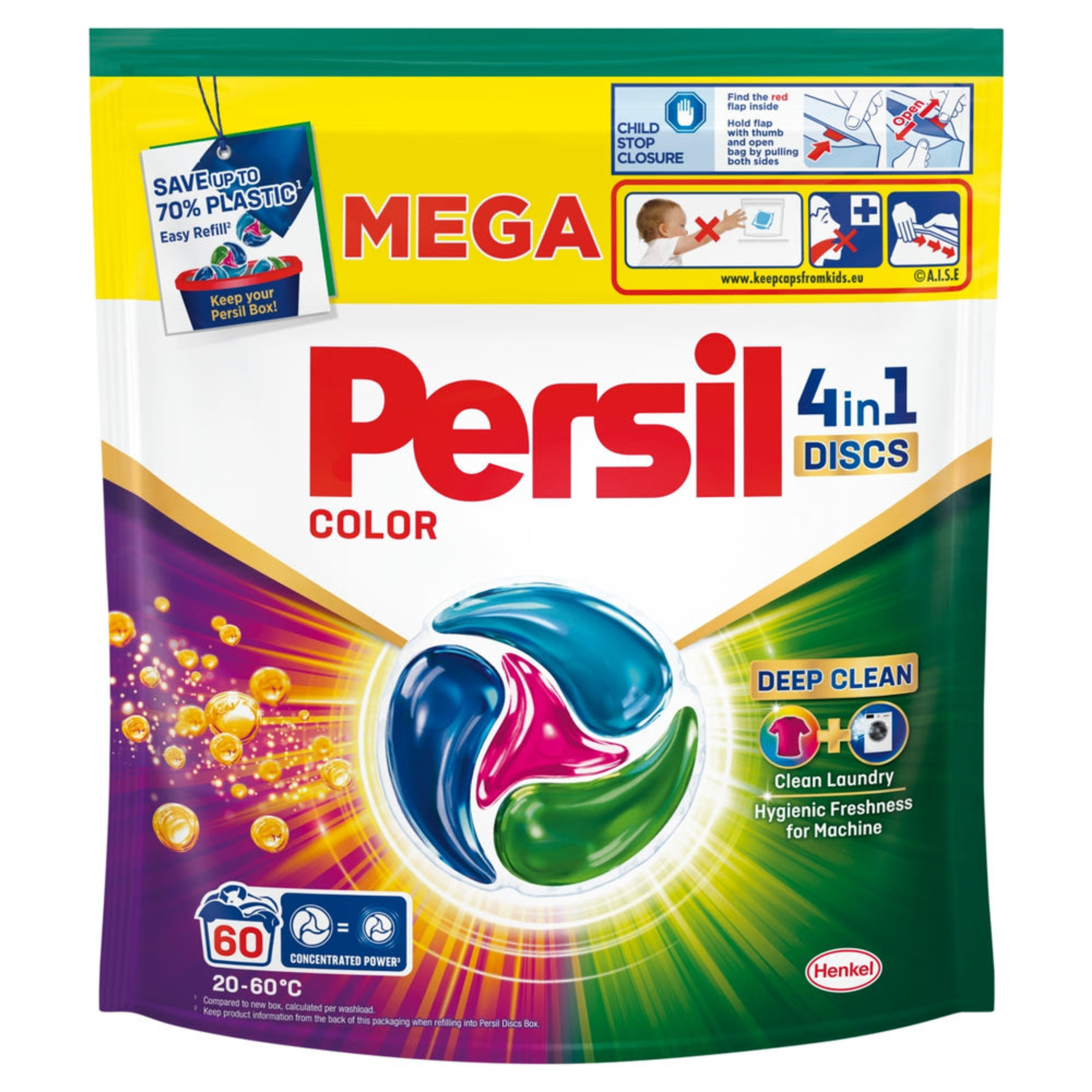 Persil Discs Color mosókapszula 60 mosás - 60 db