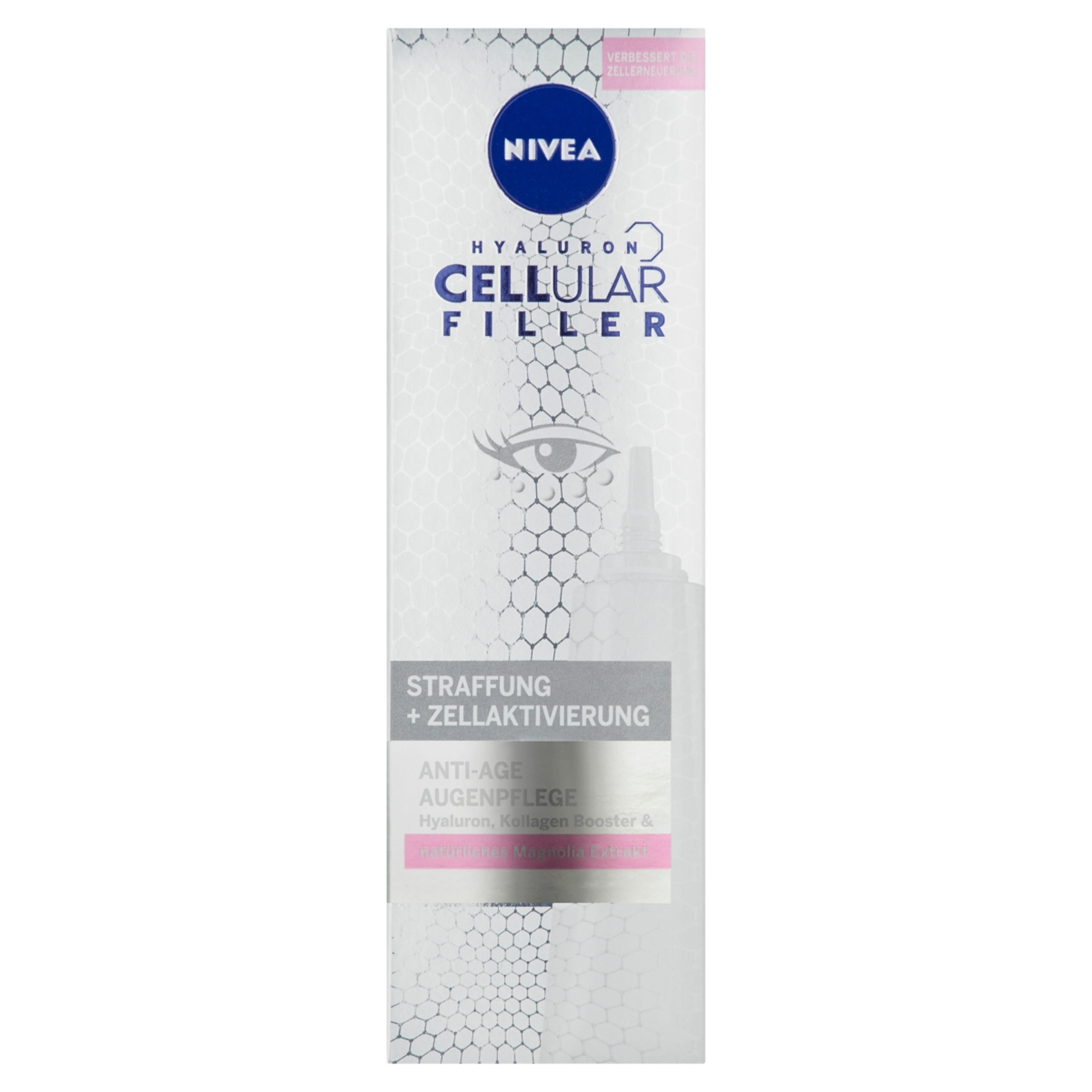 NIVEA Hyaluron Cellular Filler Feszesítő Szemkörnyékápoló - 15 ml