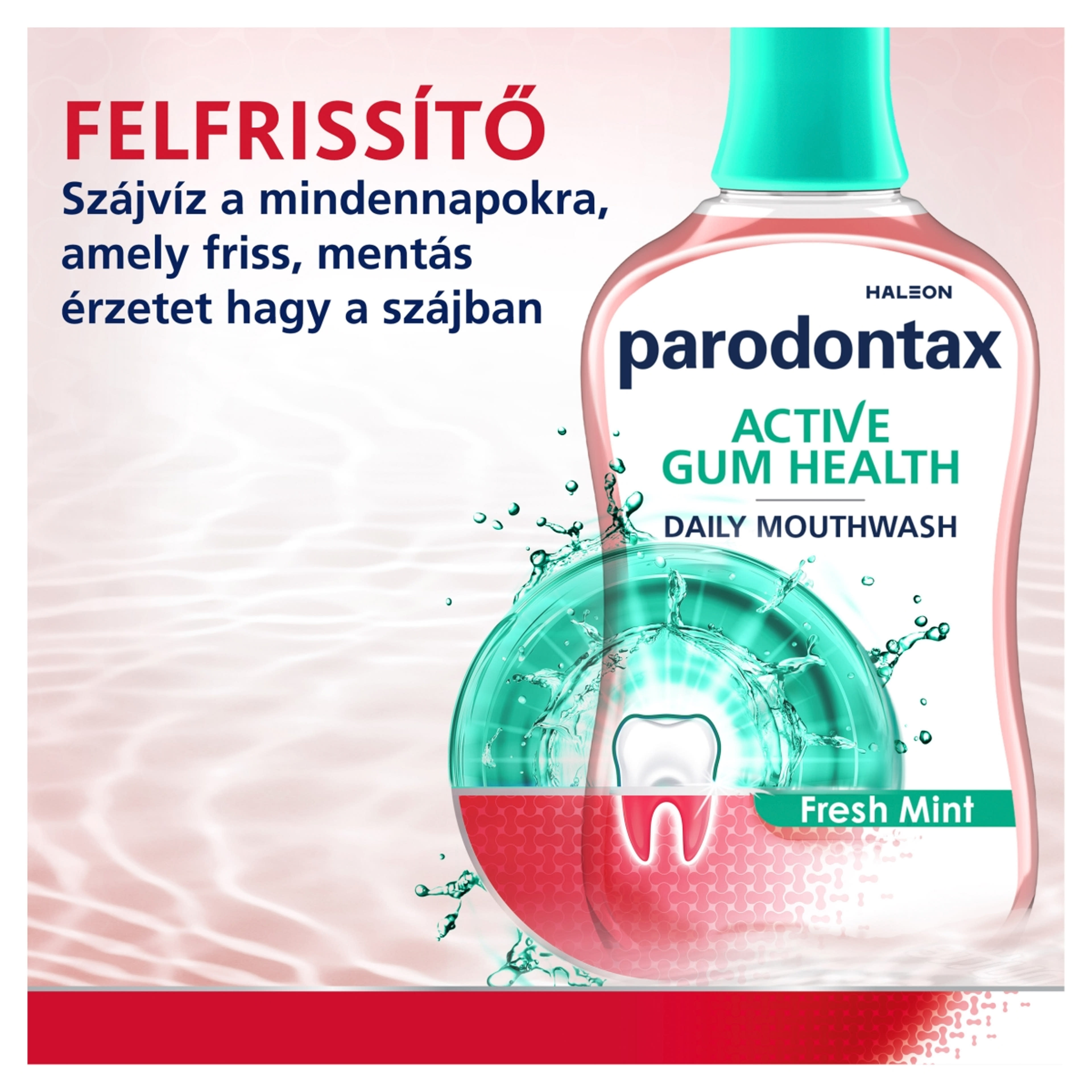 Parodontax Alkoholmentes Fresh Mint szájvíz - 500 ml-6