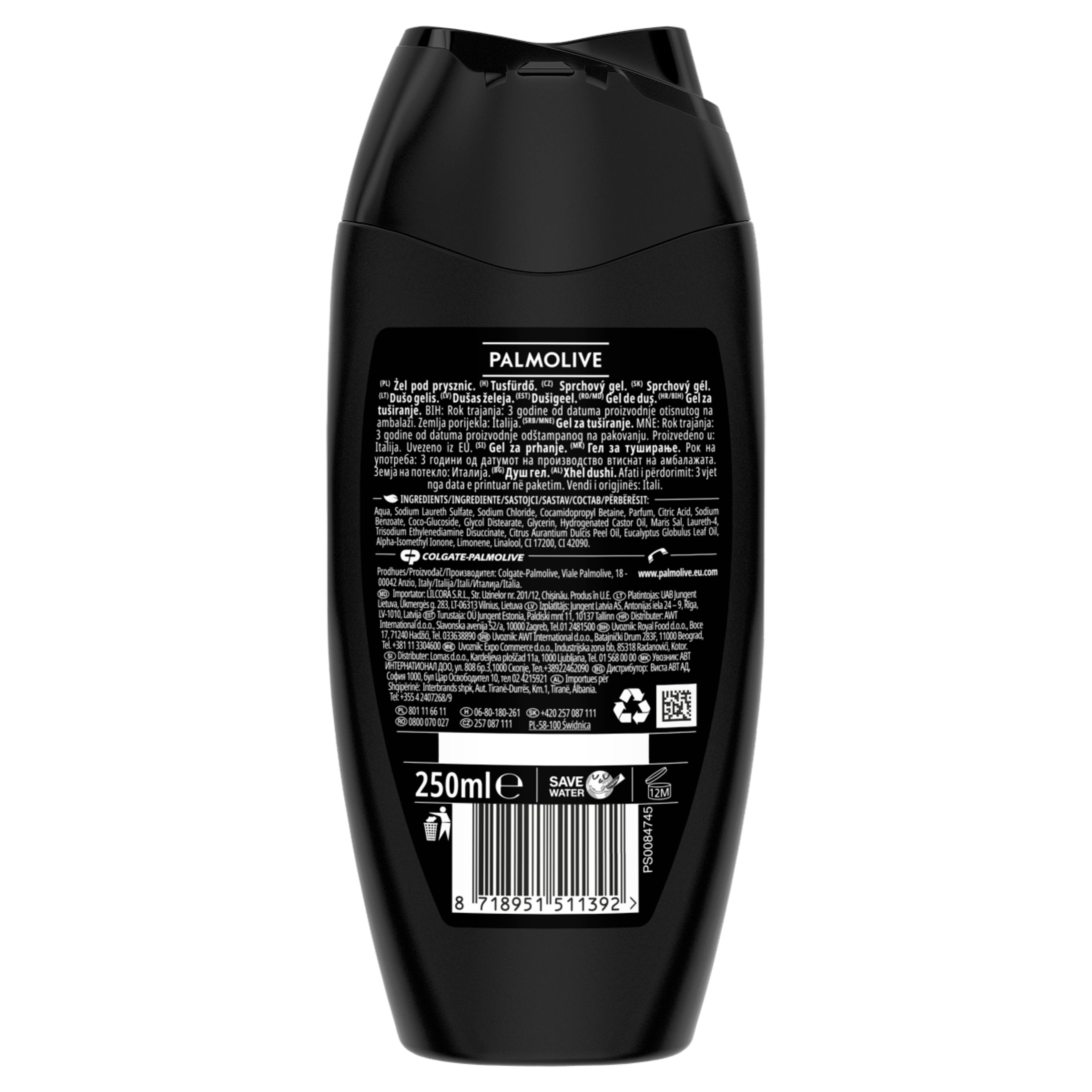 Palmolive Men Refreshing 3 in 1 férfi tusfürdő - 250 ml-2