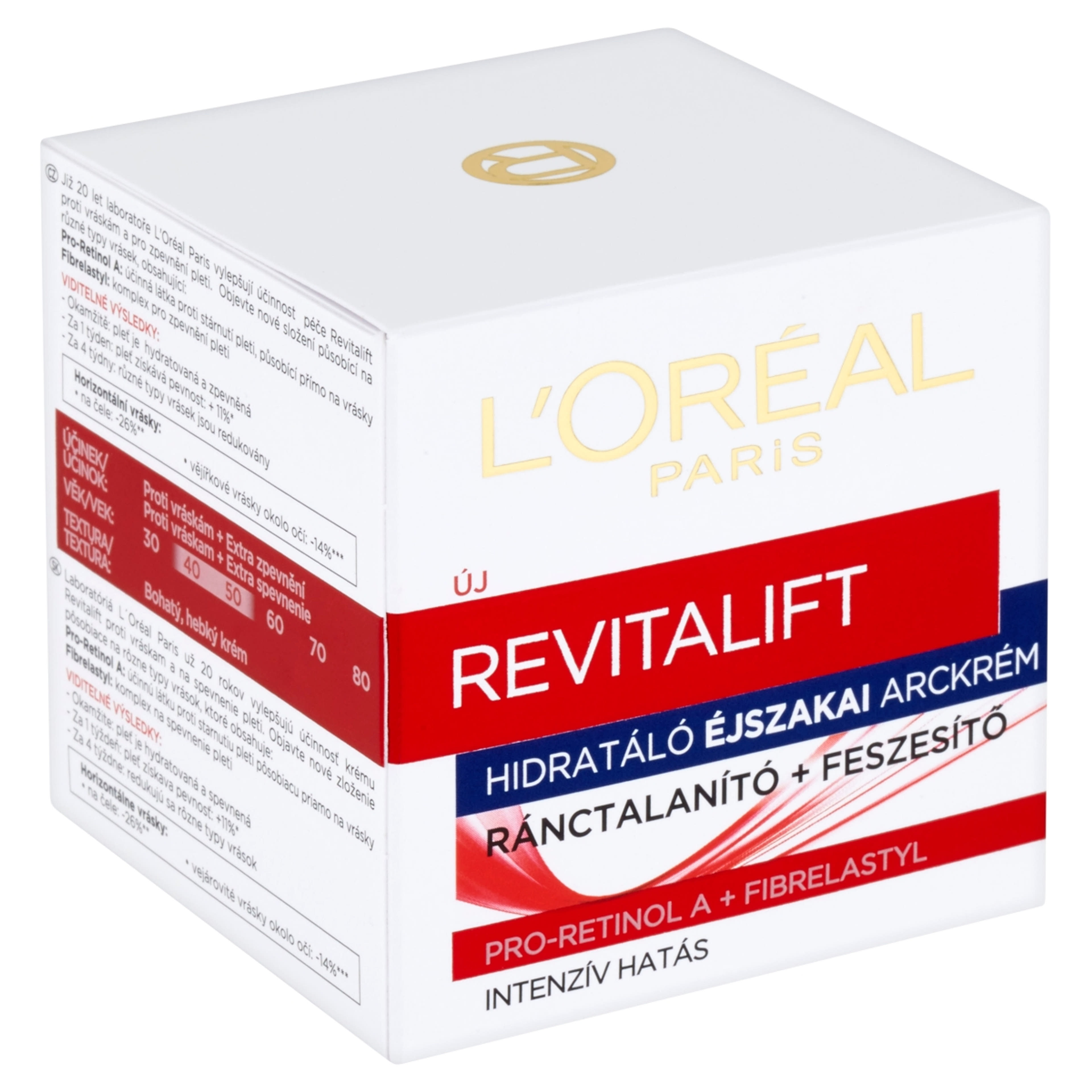 L'Oréal Paris Revitalift hidratáló éjszakai arckrém - 50 ml-3