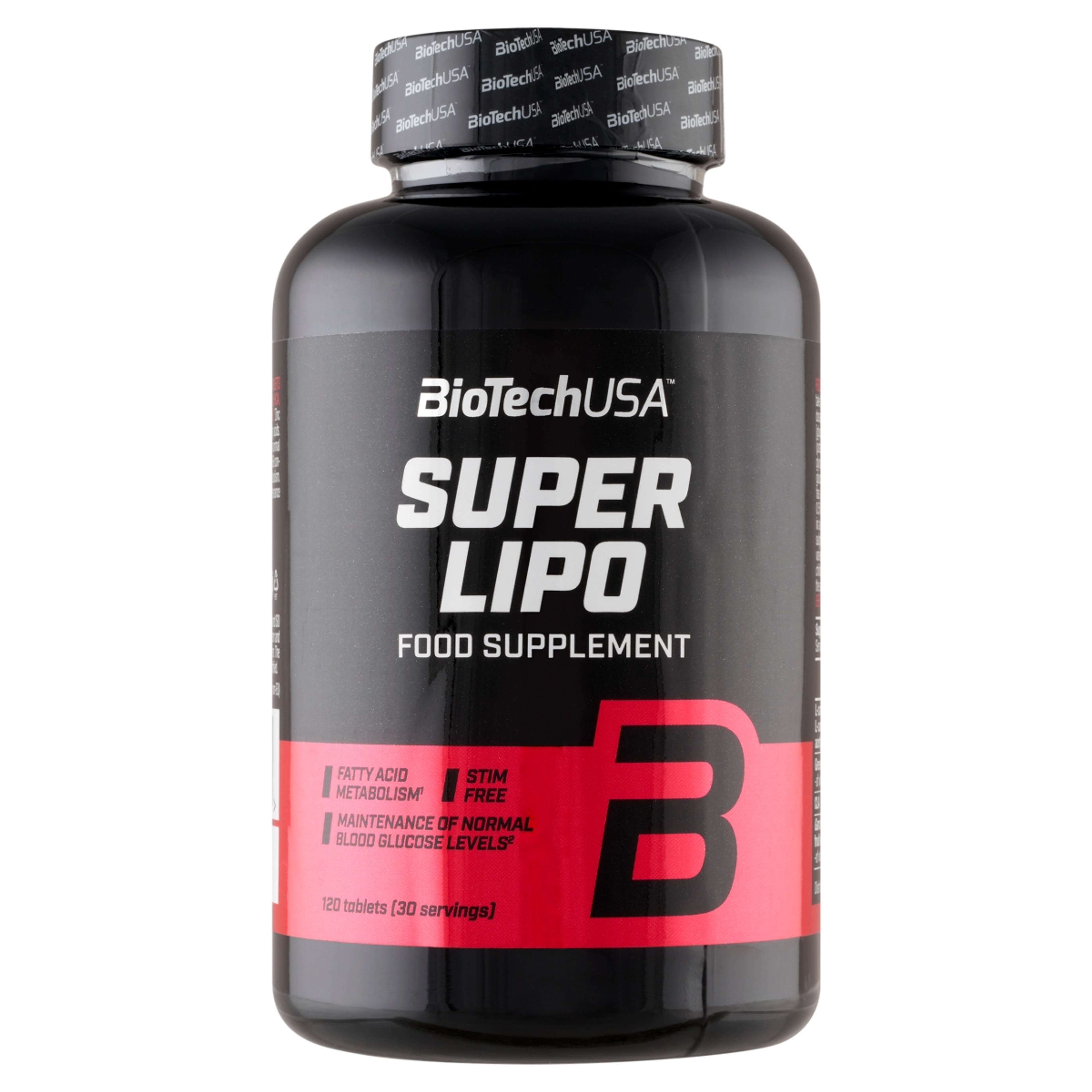 BioTech USA Super Burner étrend-kiegészítő tabletta - 120 db