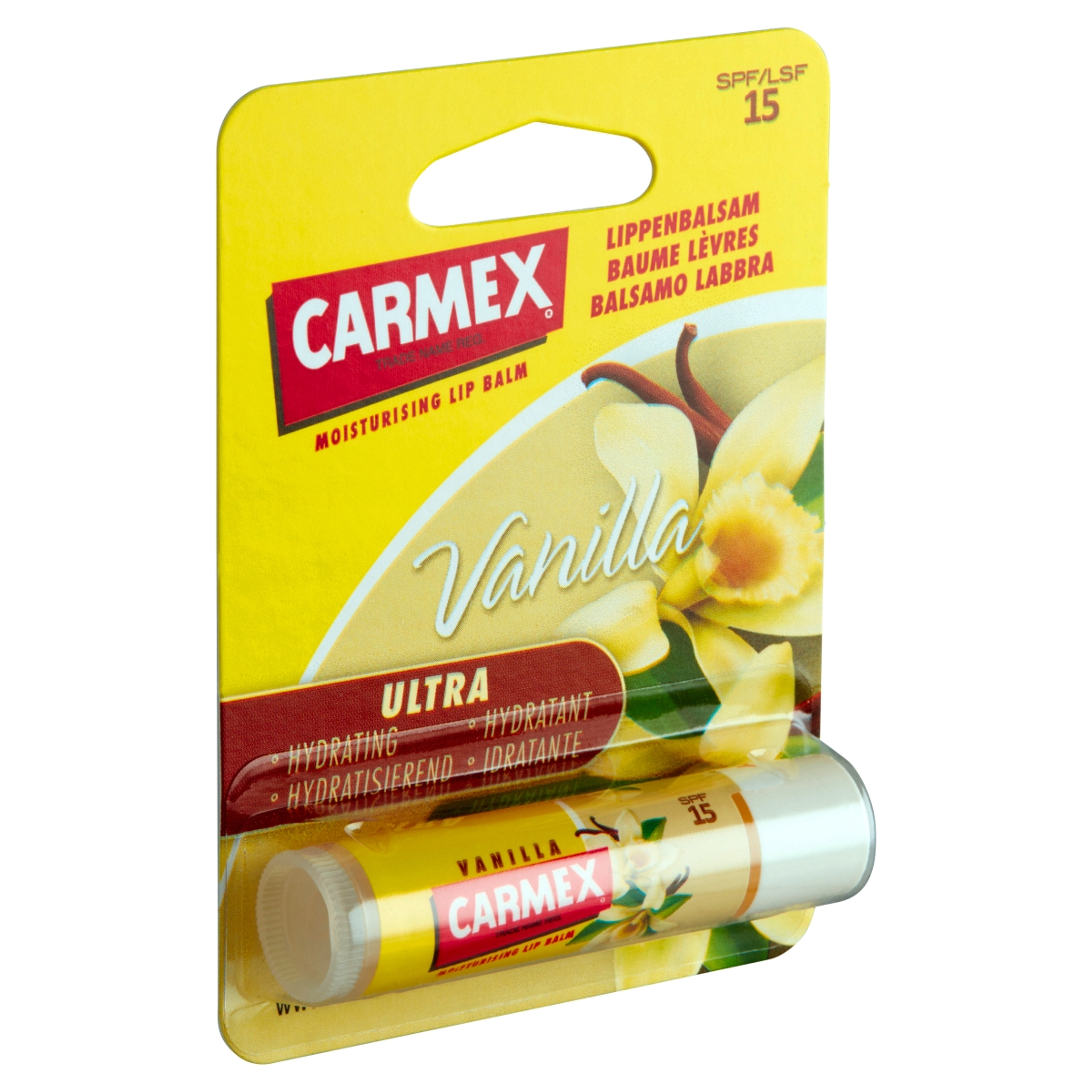 Carmex ajakápoló stift, vanília - 4,25 g-4