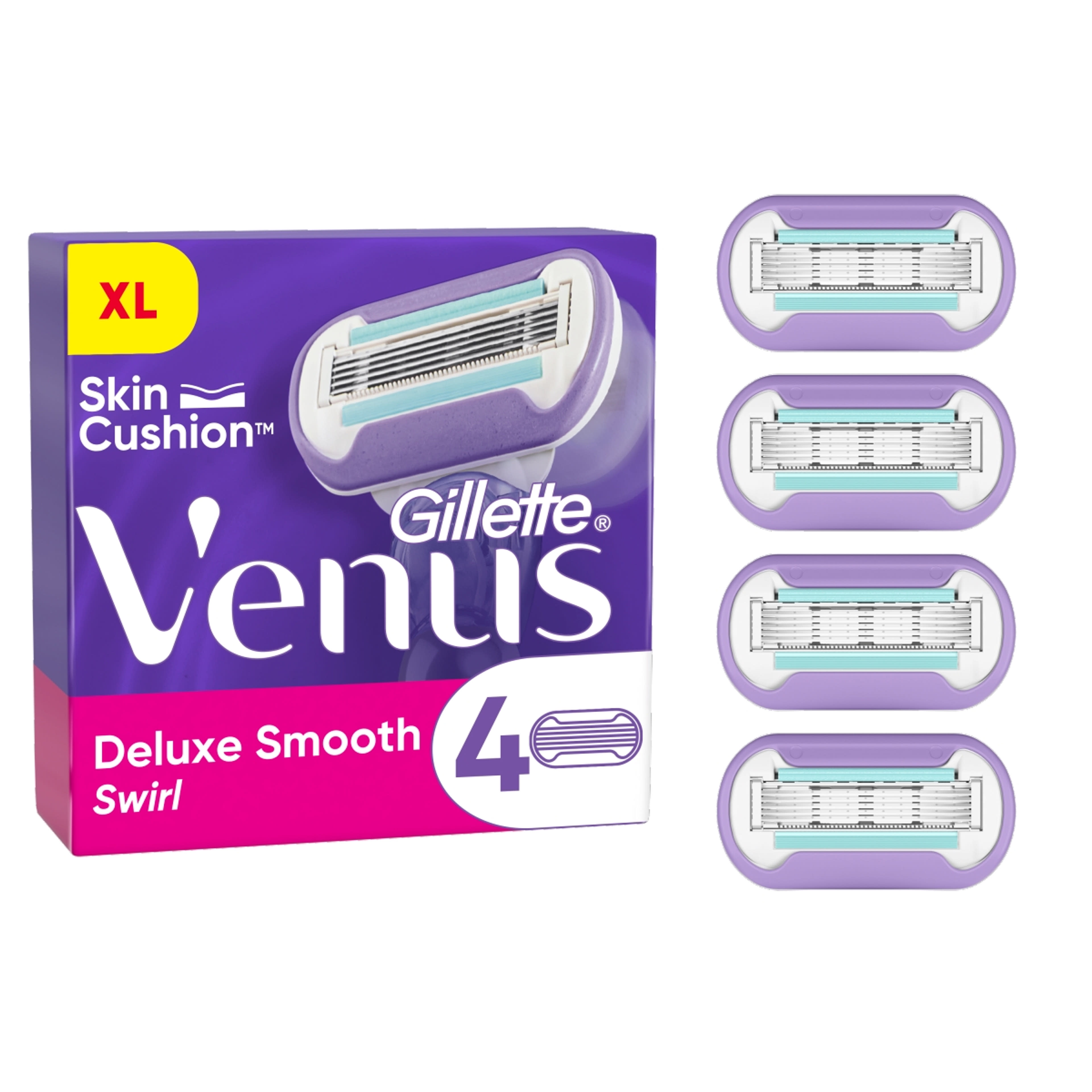 Gillette Venus Swirl borotvabetét 5 pengés - 4db-7