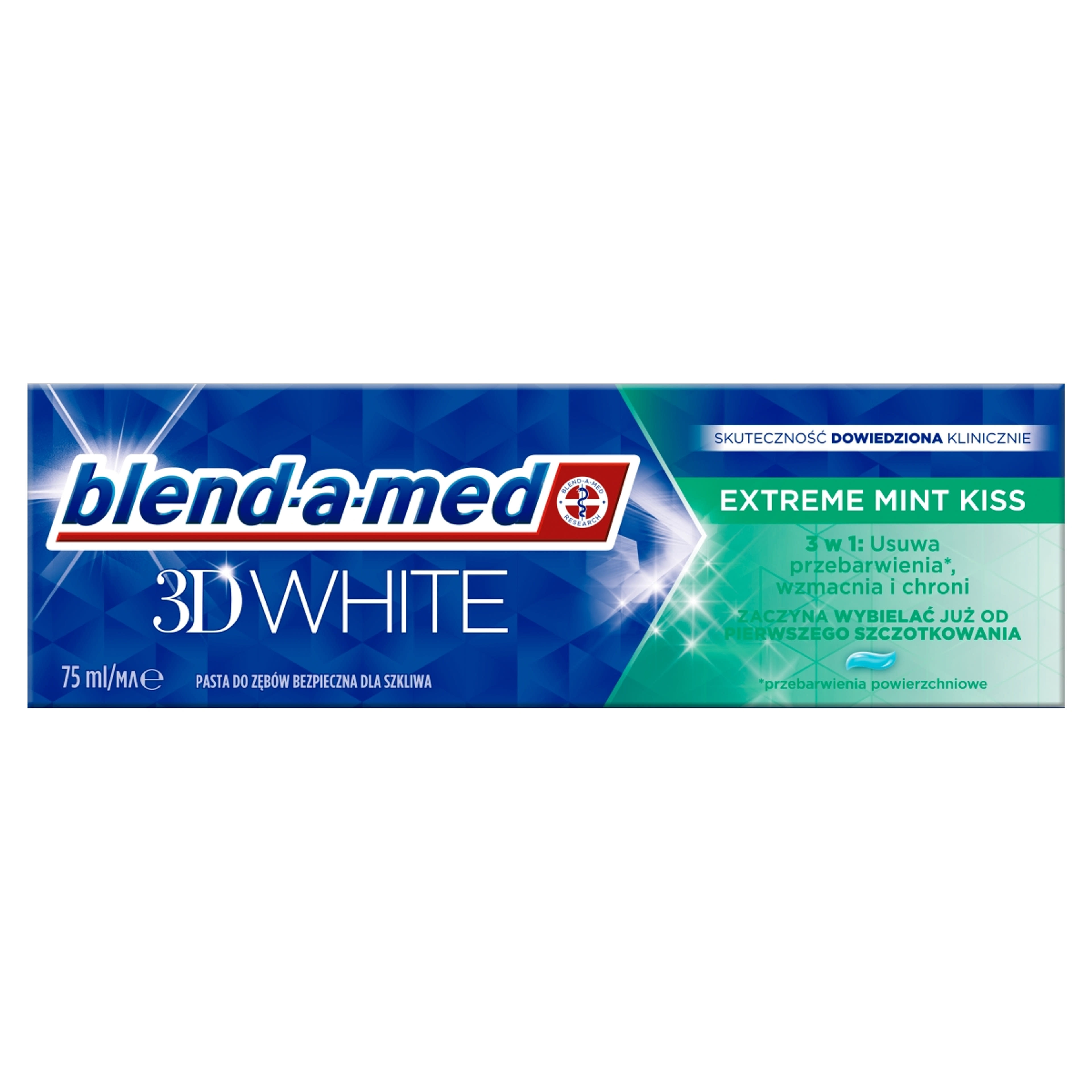 Blend-a-med 3D White Extreme Mint Kiss fogkrém - 75 ml