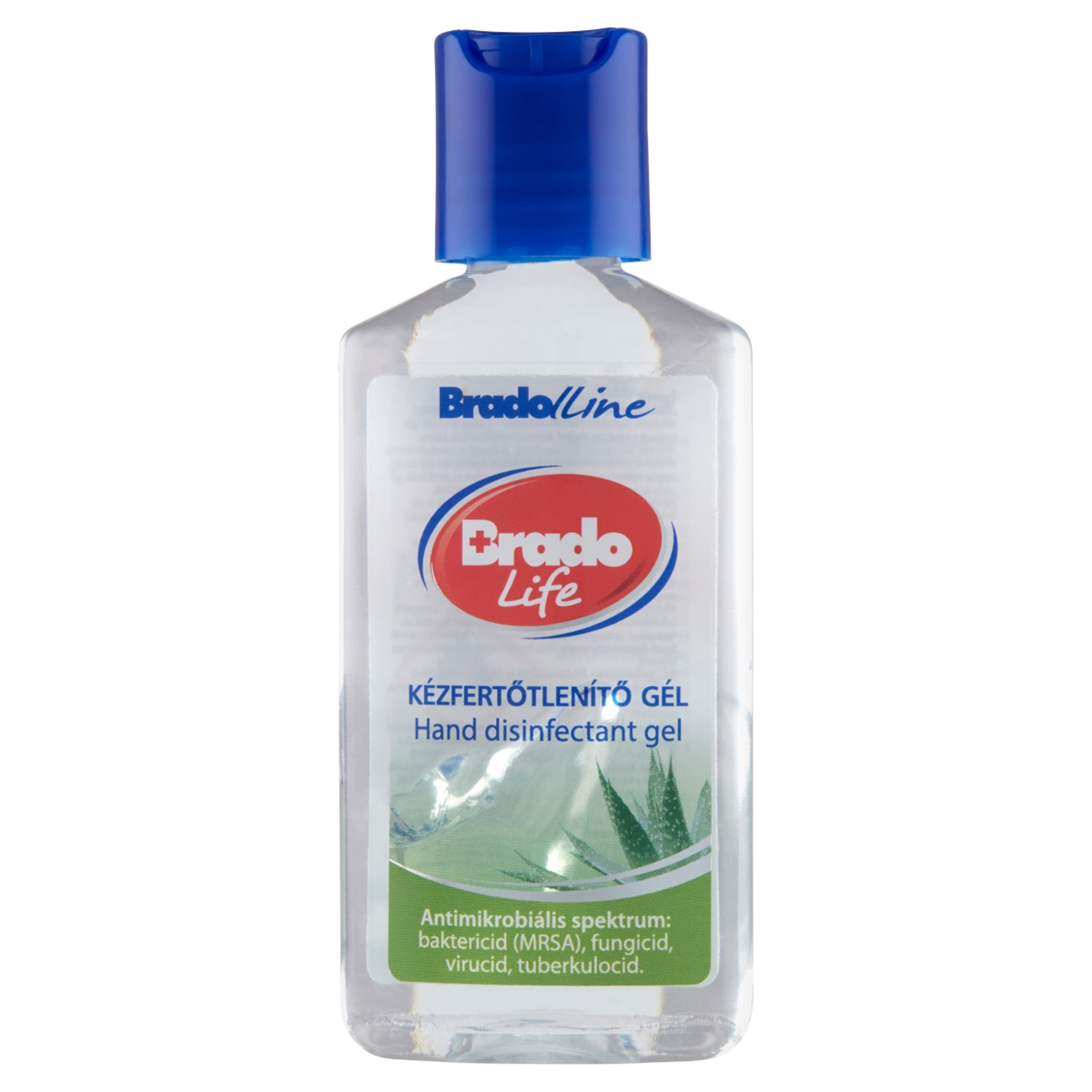 Bradolife kézfertőtlenítő gél aloe vera - 50 ml