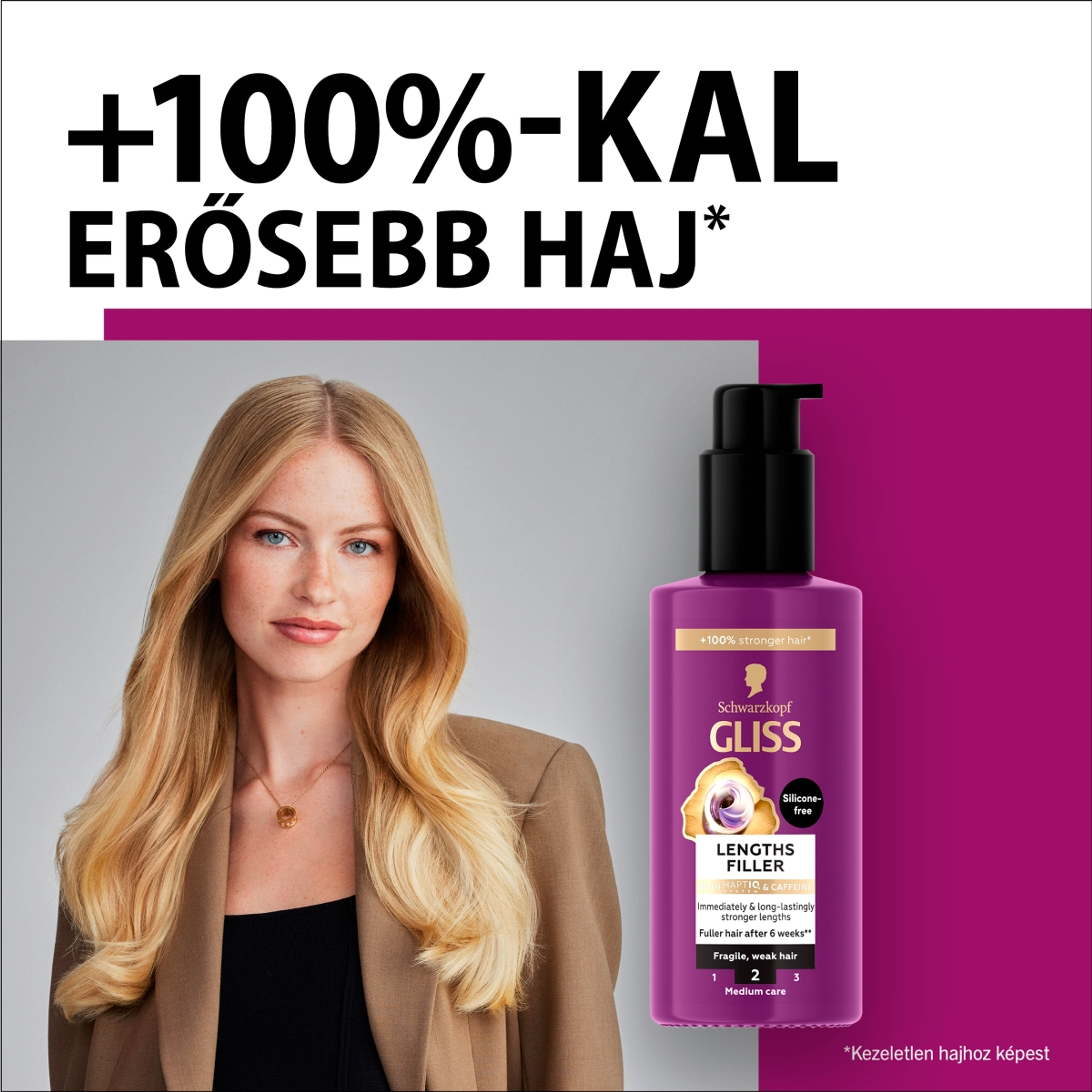 Gliss Full Hair Wonder hajhossz-feltöltő hajápoló - 100 ml-9