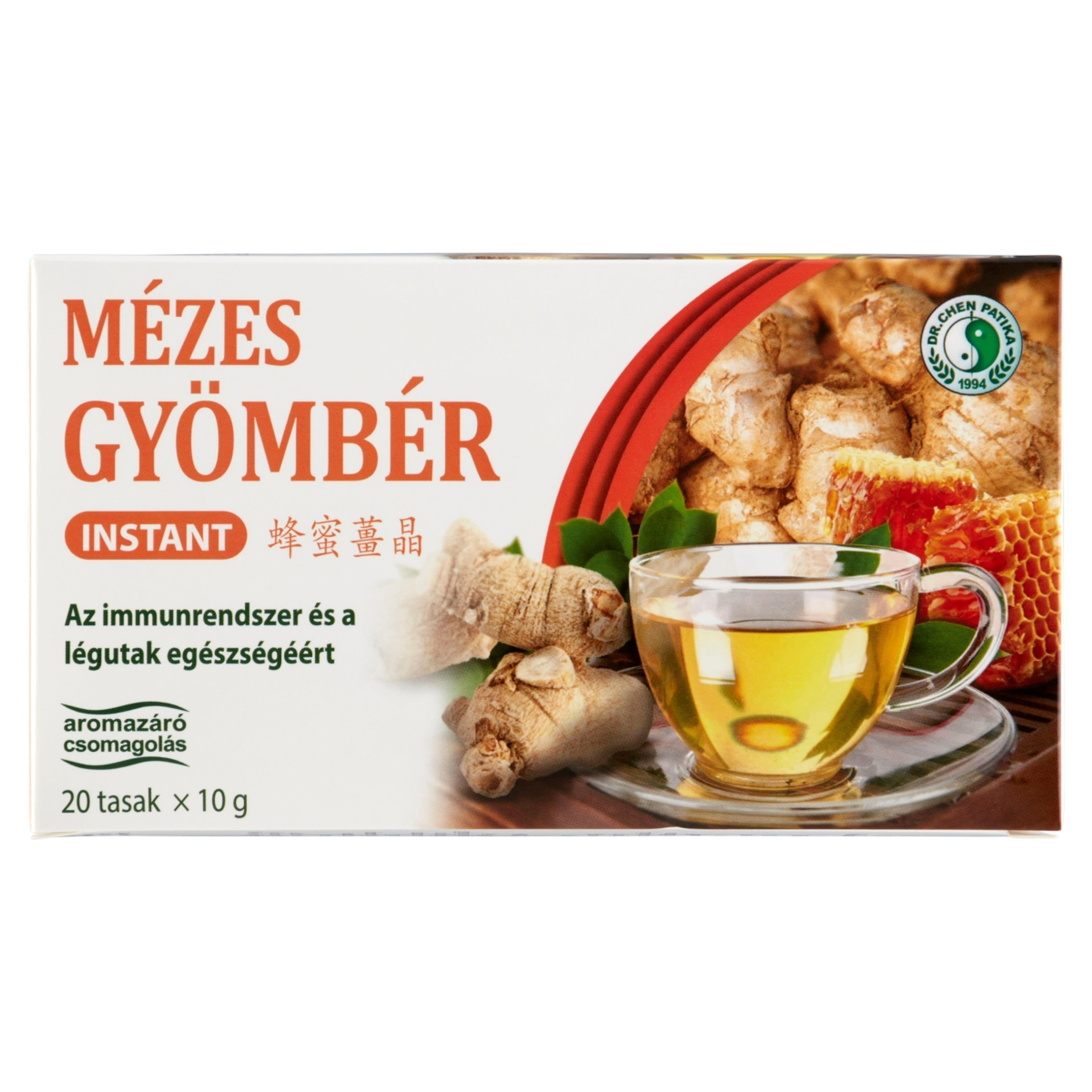 Dr.Chen patika instant mezes gyömbér tea 20x10g - 200 g-1