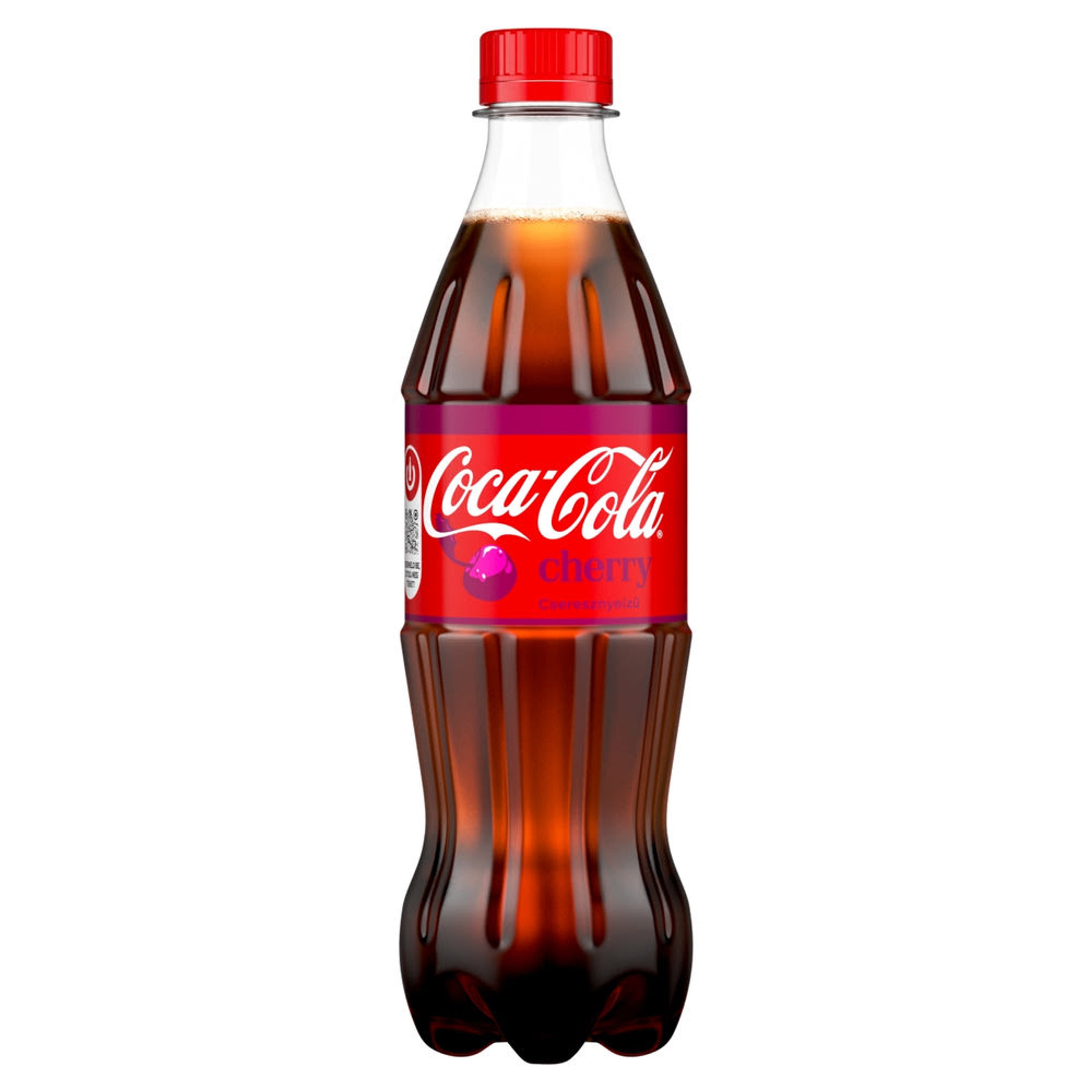 Coca-Cola Cherry colaízű szénsavas üdítőital cseresznye ízesítéssel - 500 ml