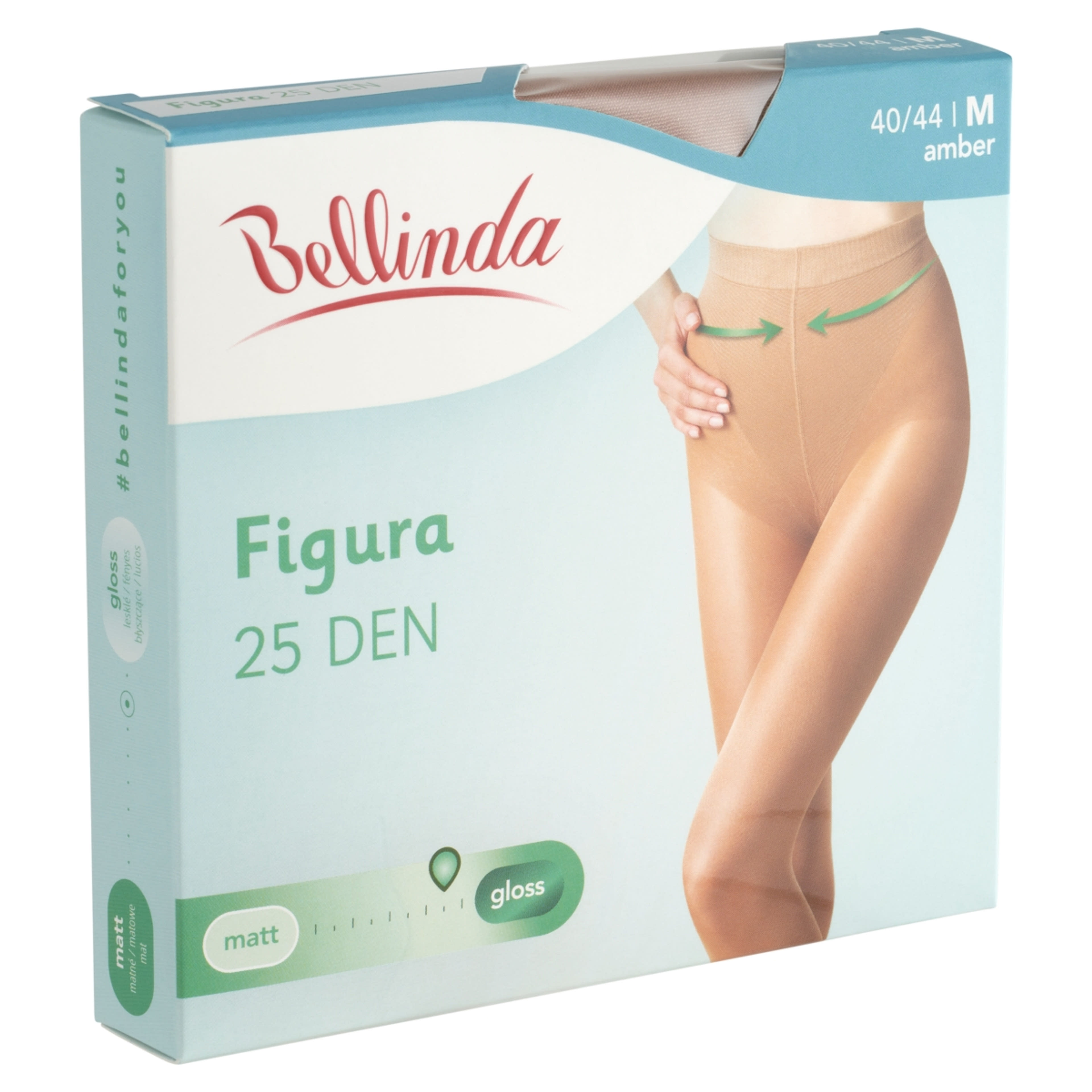 Bellinda Fugura Amber harisnya 25Den M - 1 db-2