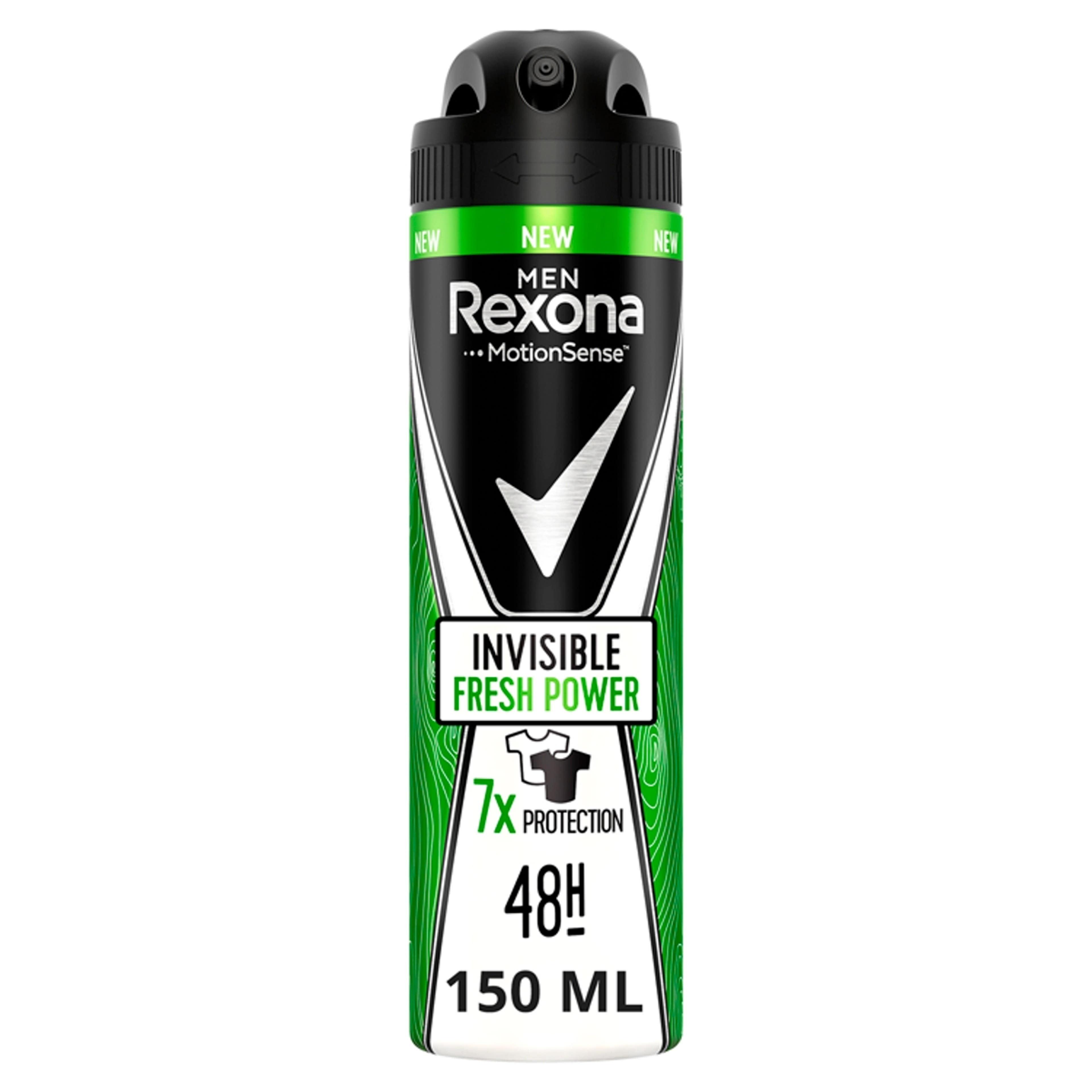 Rexona Invisible Fresh Power férfi deodorant spray - 150 ml-2