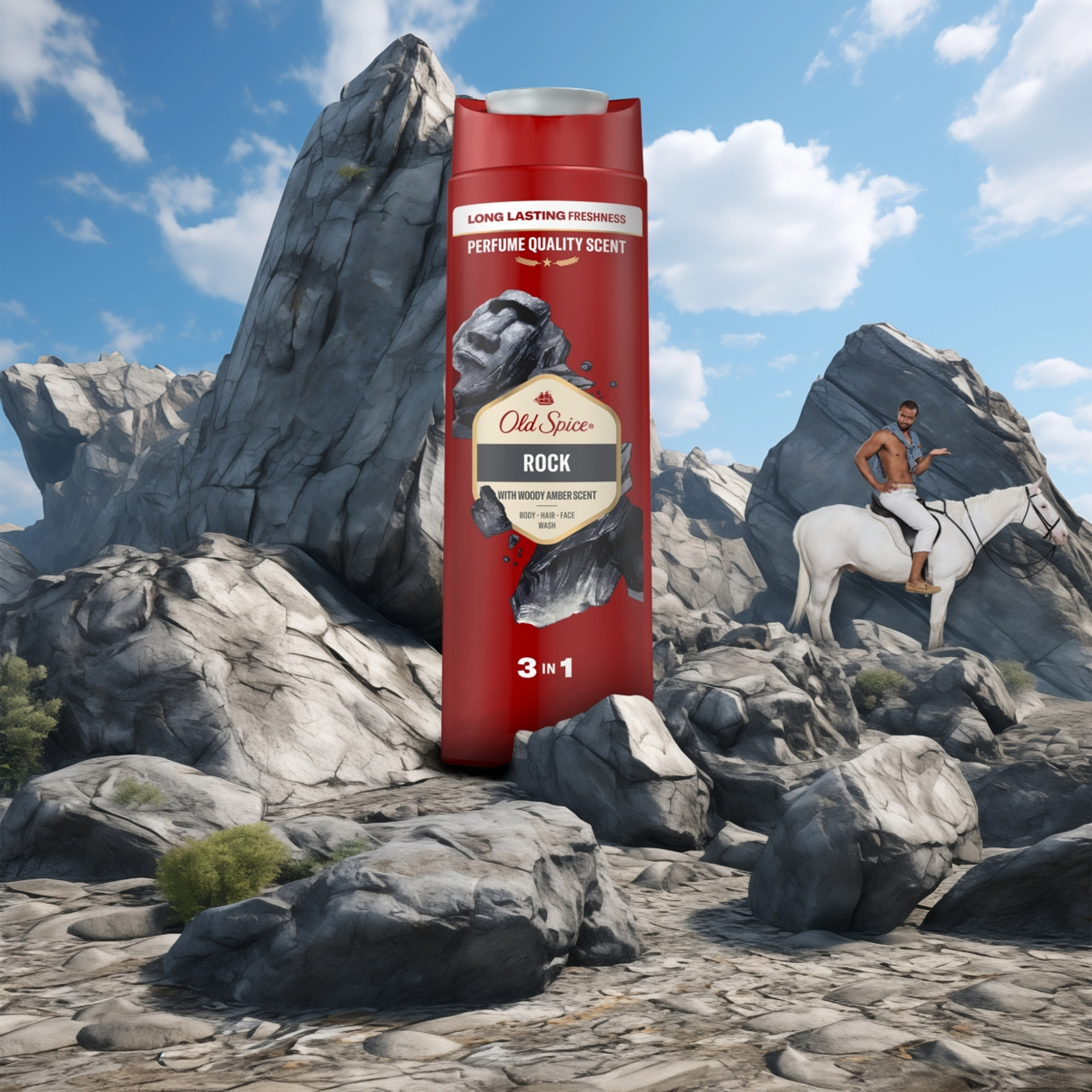 Old spice tusfürdő Rock - 400 ml-8