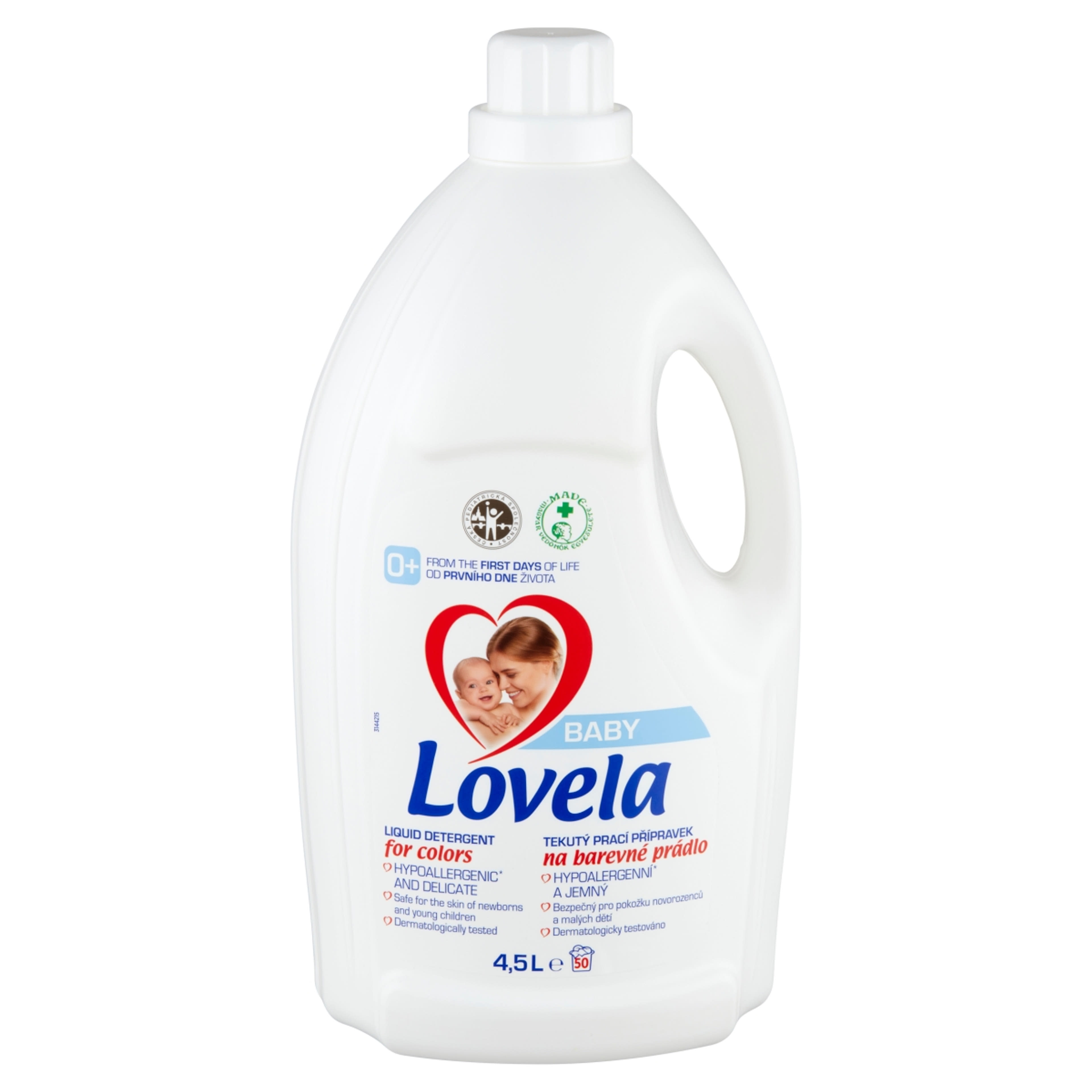 Lovela Baby folyékony mosószer színes ruhákhoz 50 mosás - 4500 ml-2