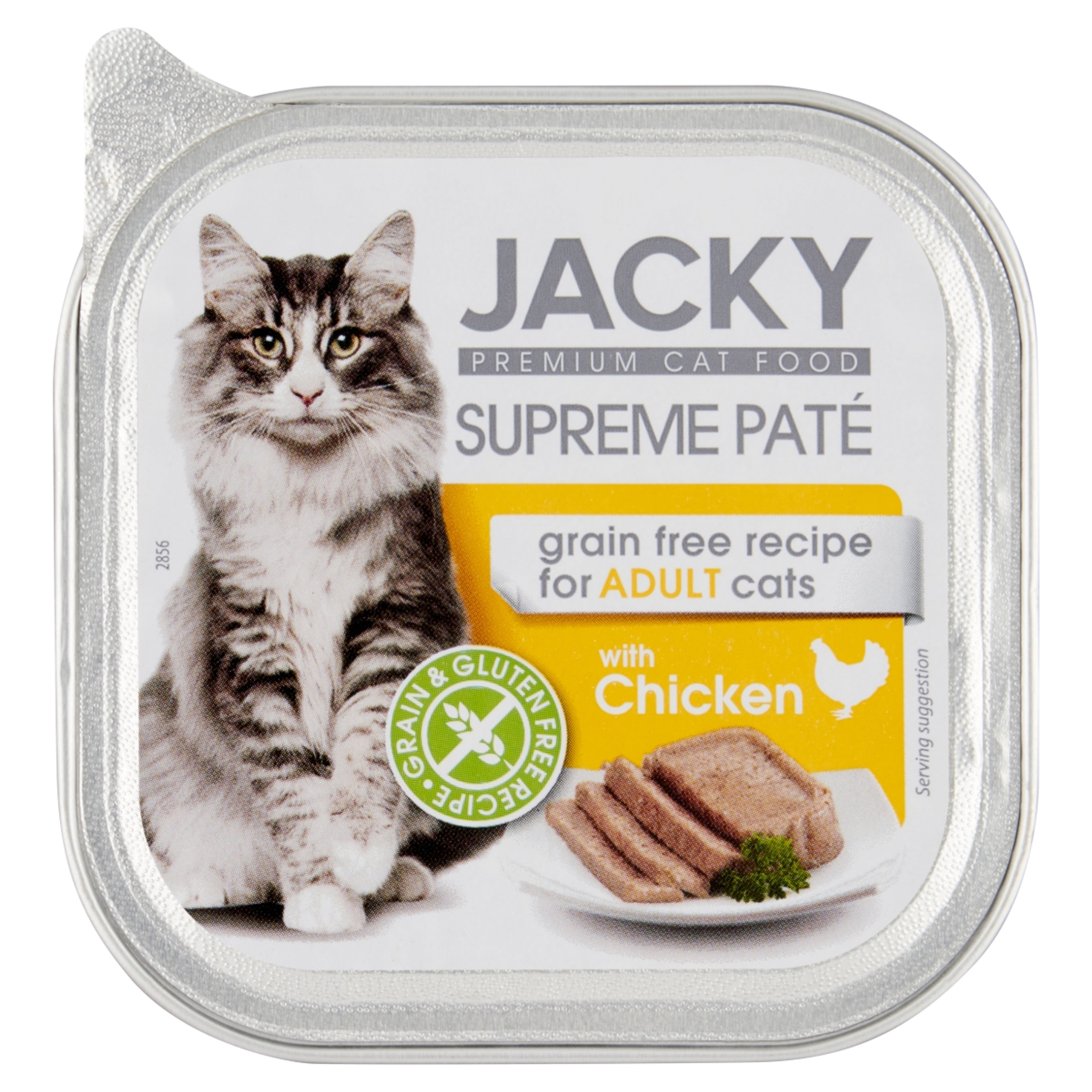 Jacky Supreme alutál pástétom macskáknak csirke ízesítéssel - 100 g-1
