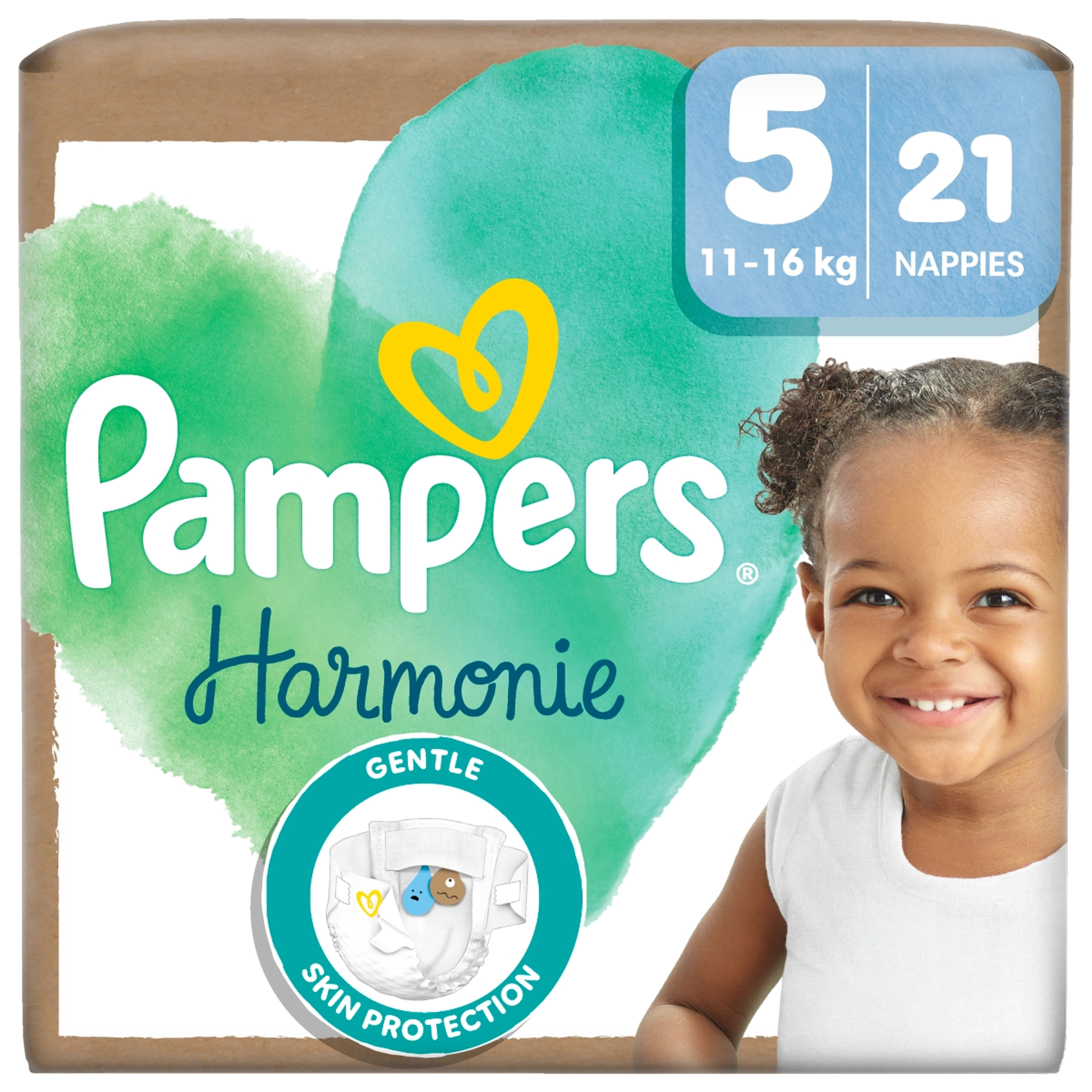 Pampers Harmonie bugyipelenka méret: 5, 11kg-16kg - 21 db-9