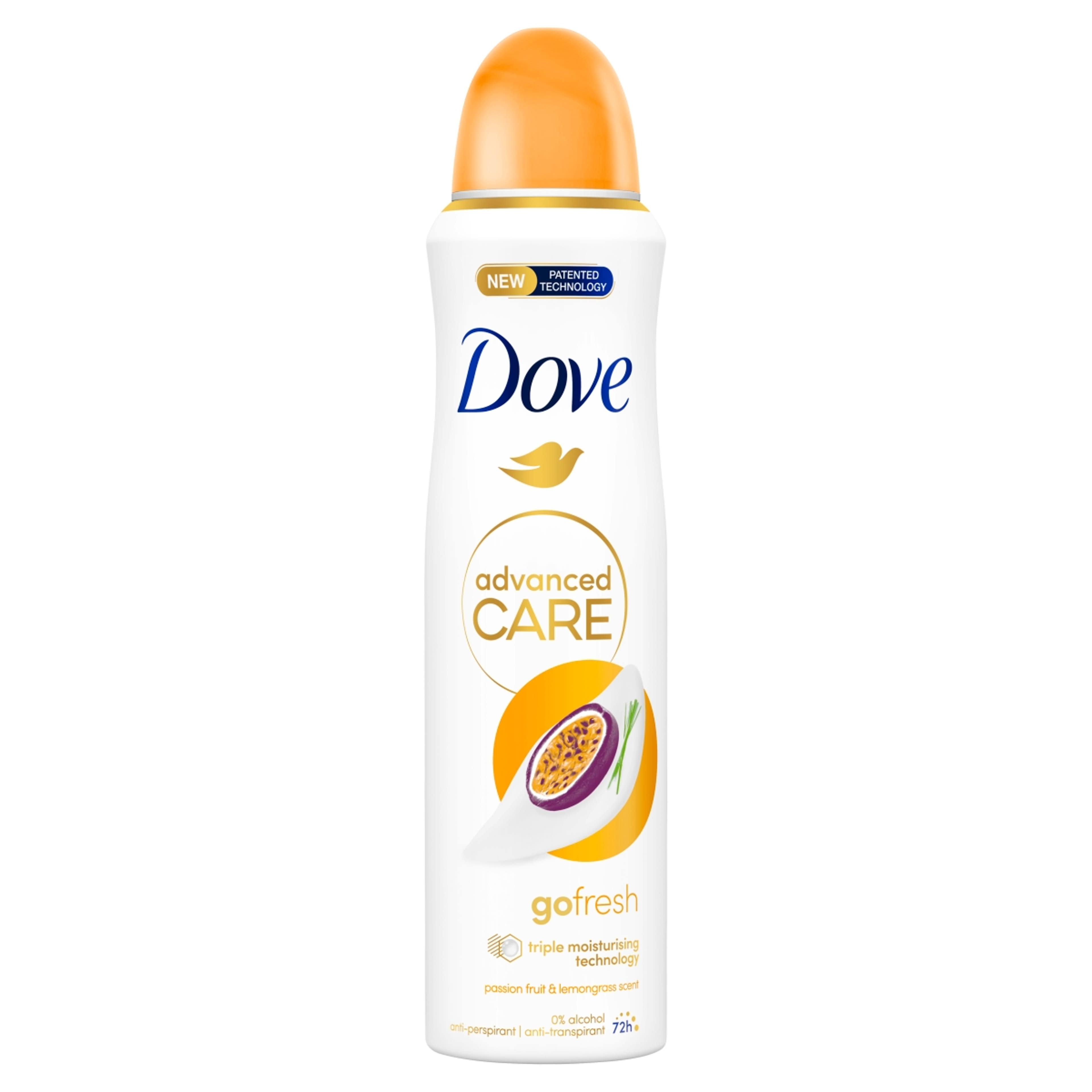 Dove Go Fresh Passiógyümölcs & Citromfű dezodor - 150 ml-1