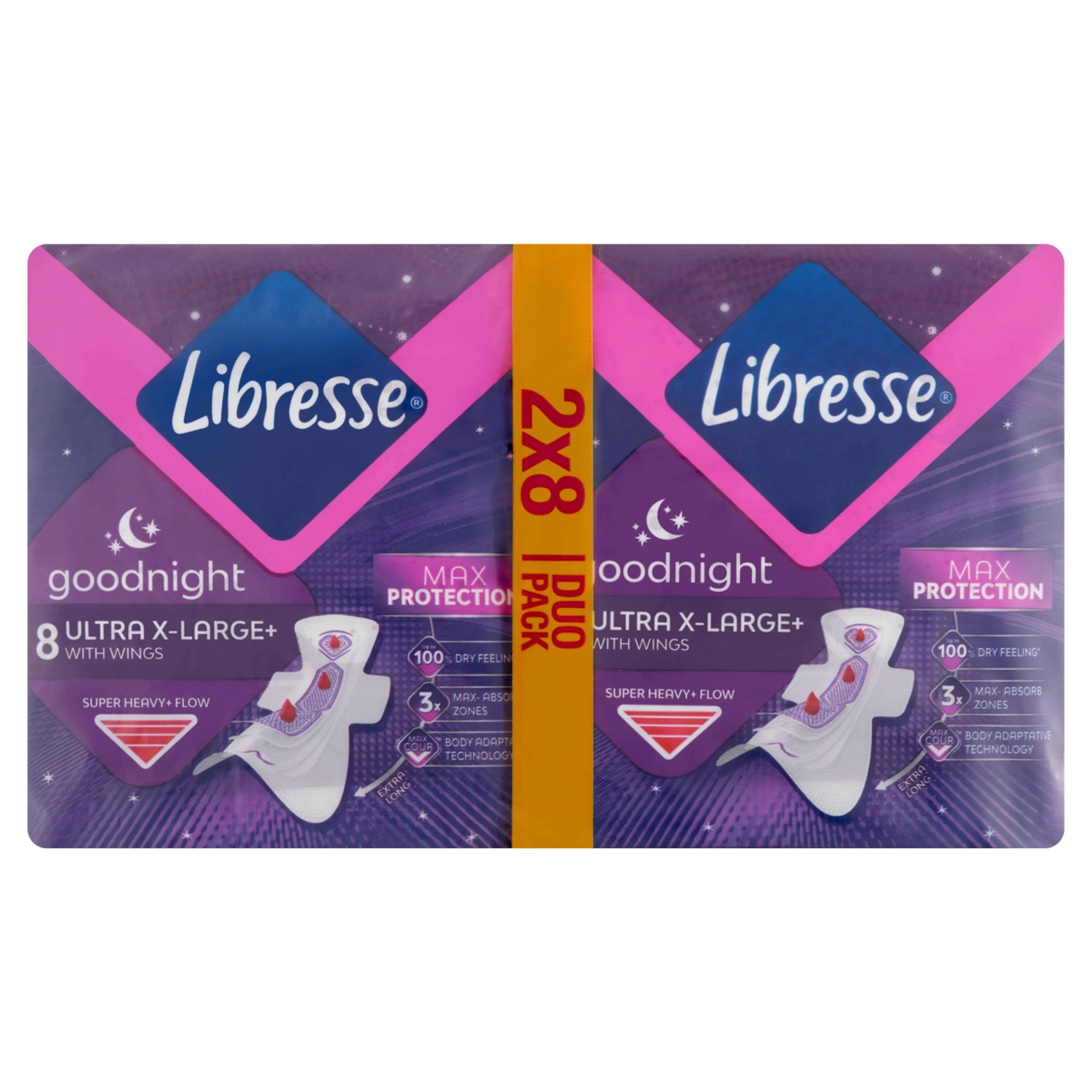 Libresse Ultra Night Extra Wing egészségügyi betét  - 16 db