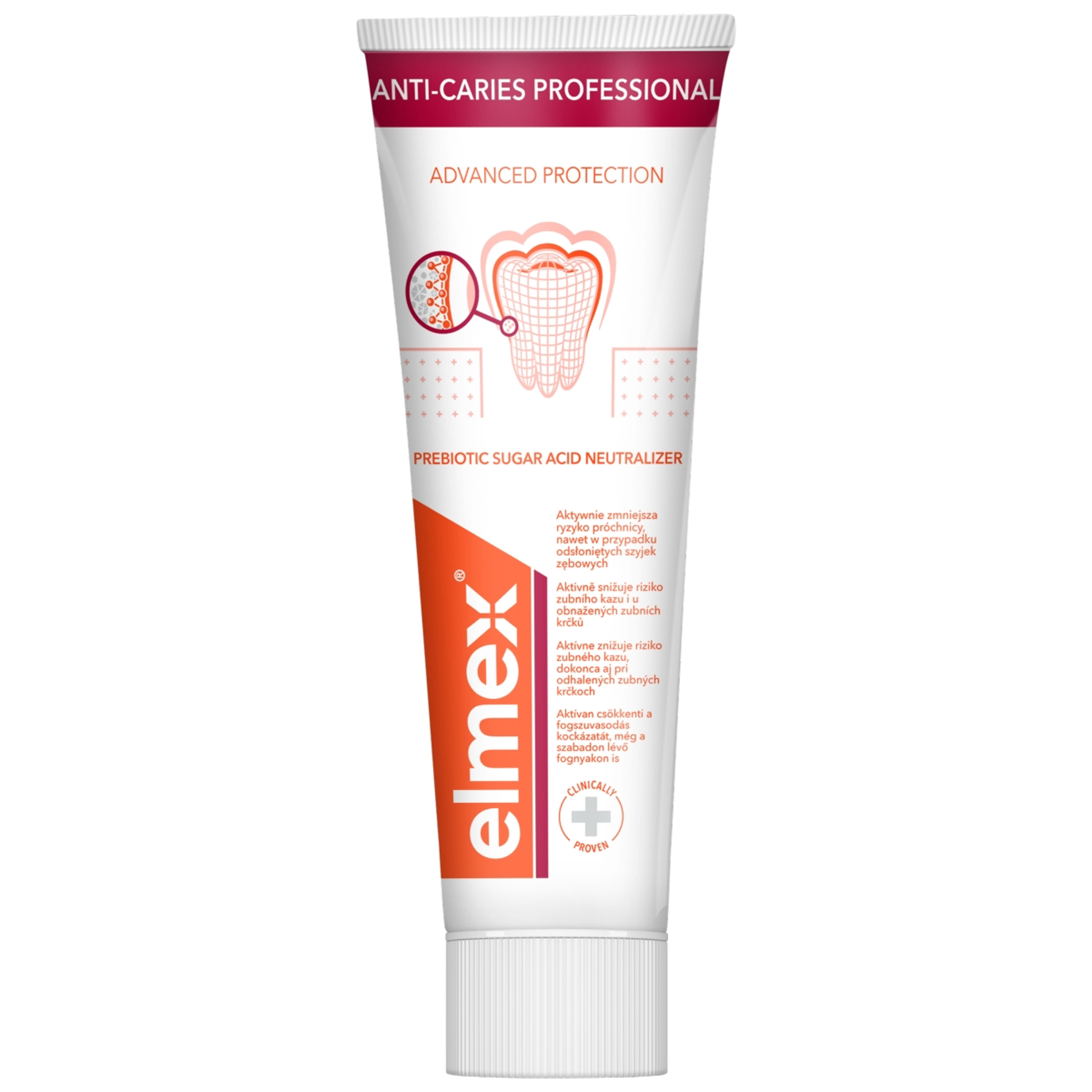 Elmex Anti-Caries Protection Professional fogkrém fogkrém - 75 ml-2