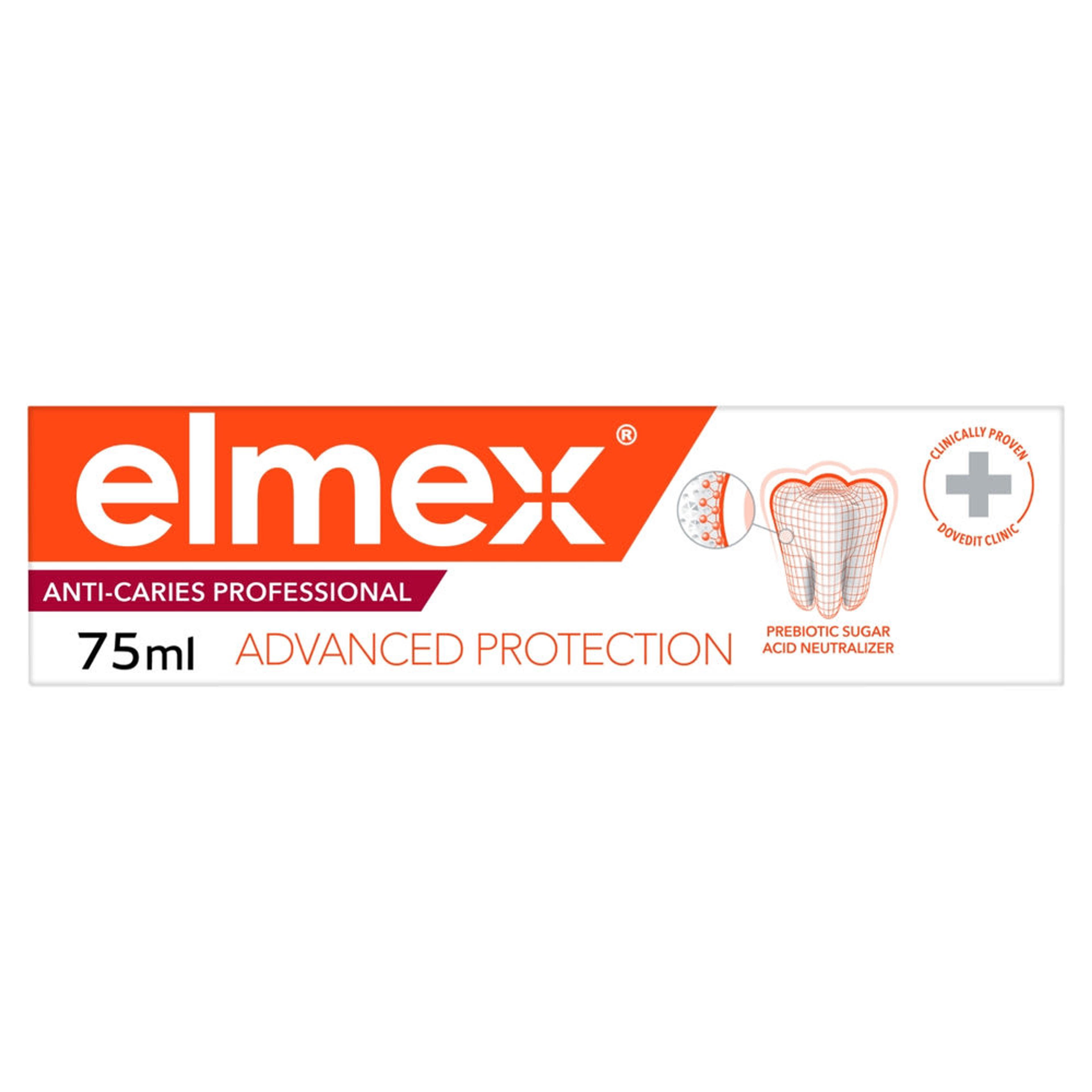 Elmex Anti-Caries Protection Professional fogkrém fogkrém - 75 ml