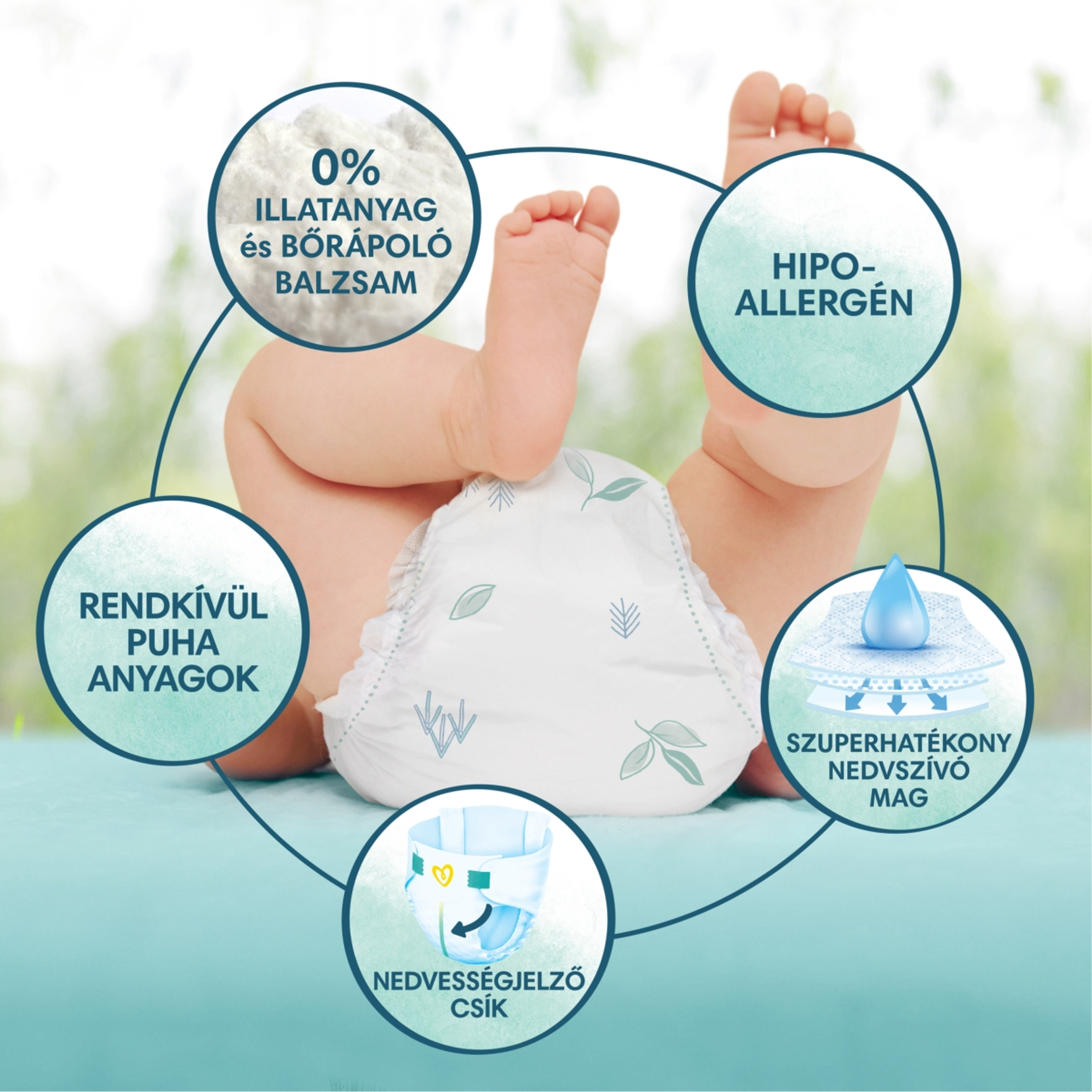 Pampers Harmonie Baby pelenka 6-os 13 kg+ - 58 db-4