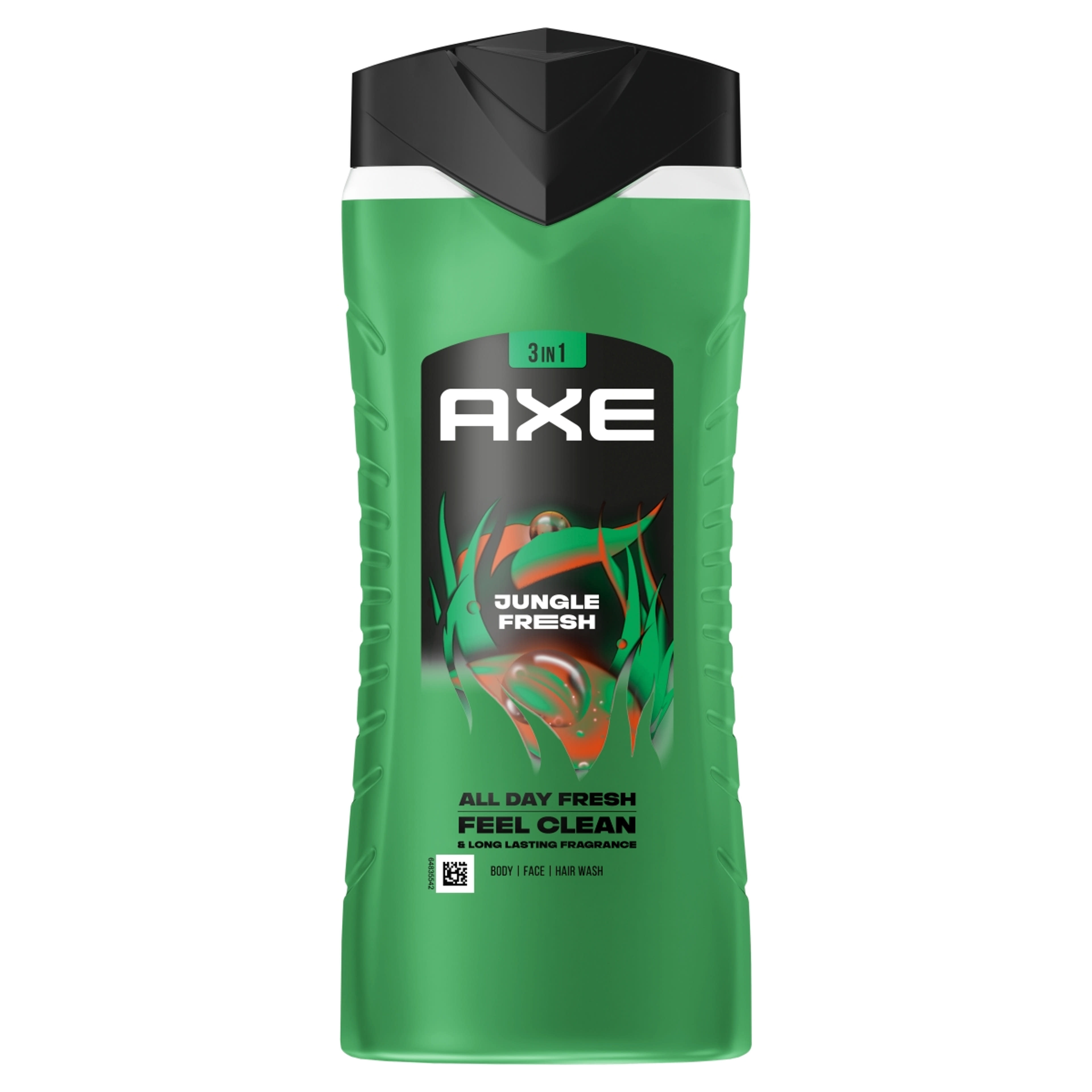 AXE Jungle Fresh 3 in 1 tusfürdő - 400 ml
