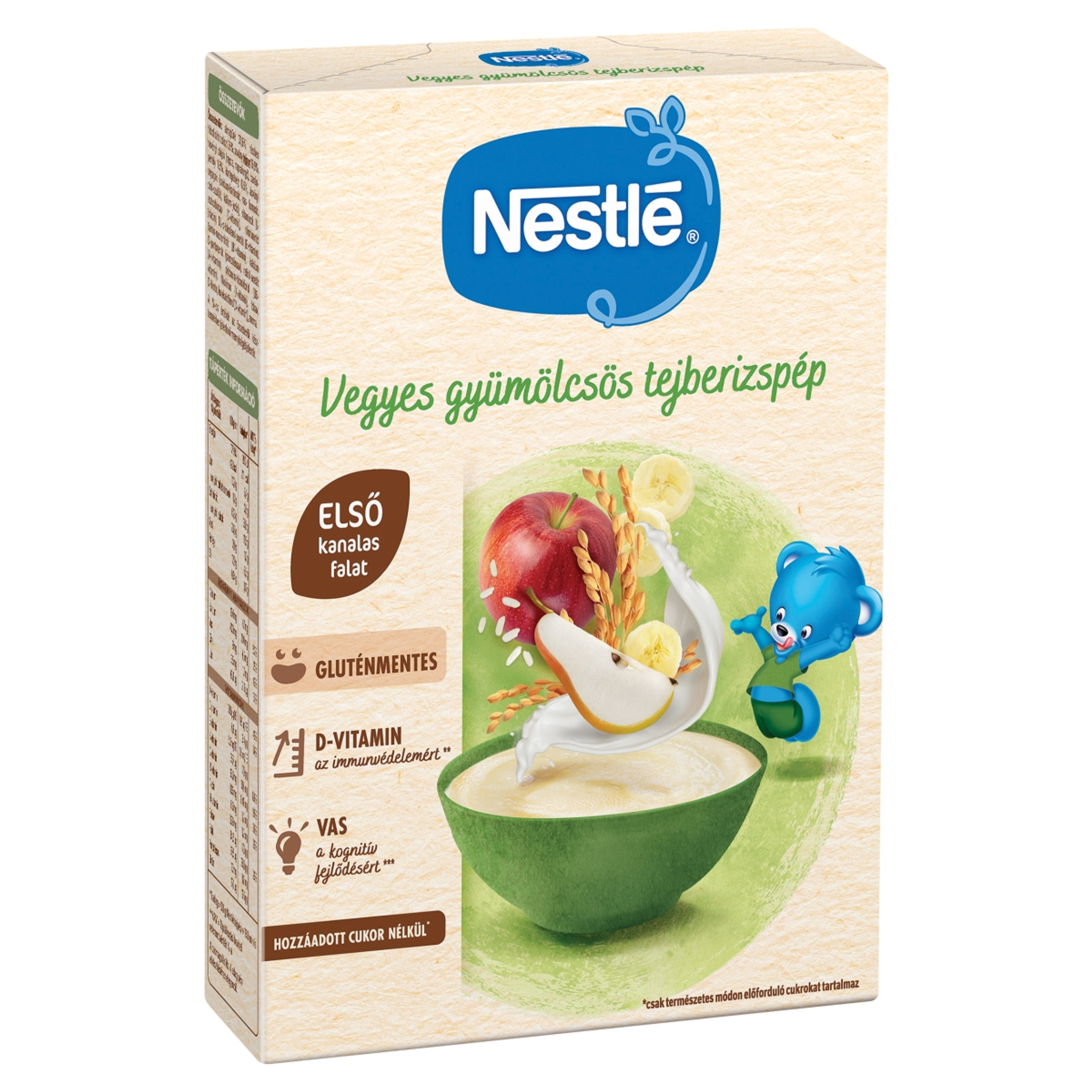 Nestlé vegyes gyümölcsös tejberizspép 6 hónapos kortól - 200 g-3