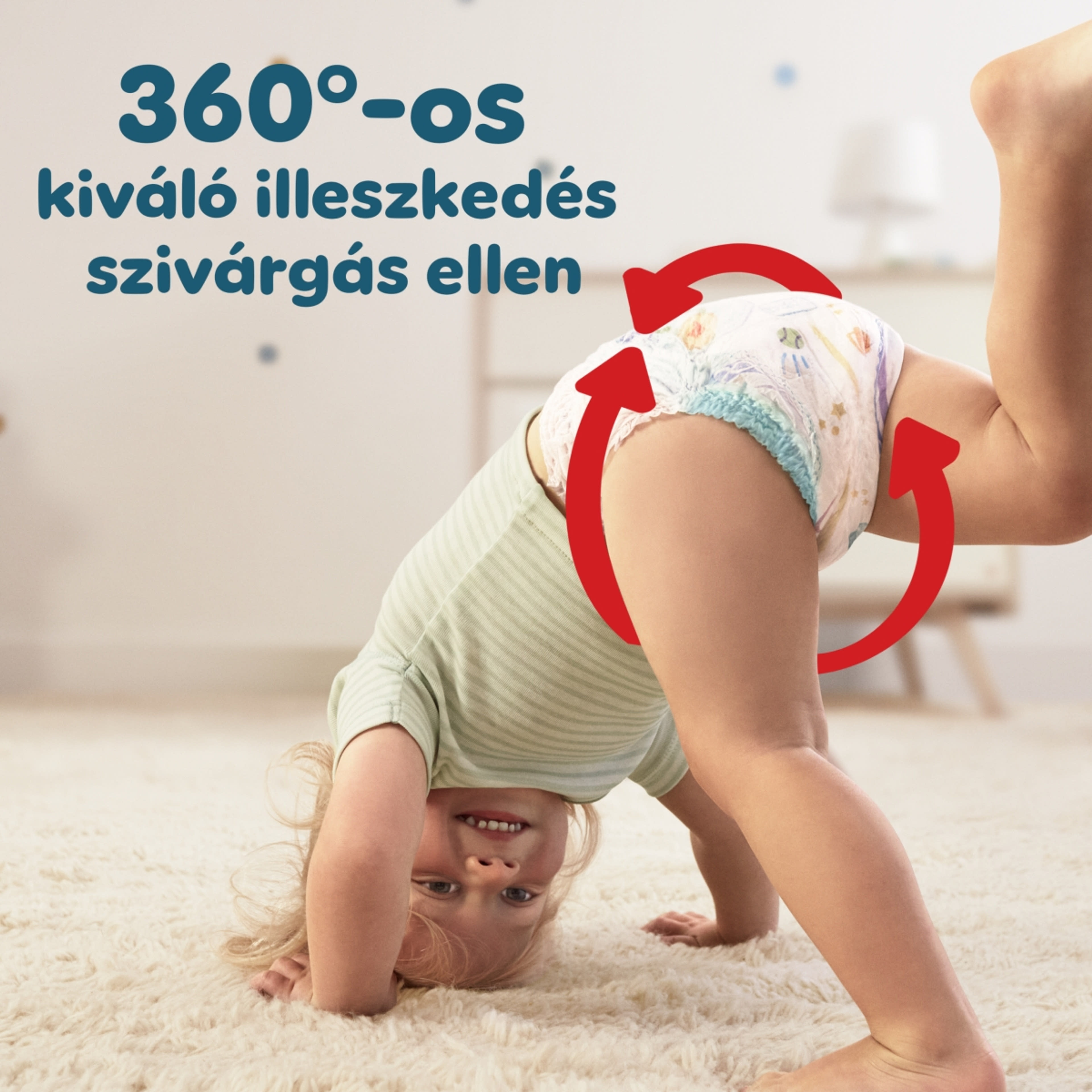 Pampers Pants mega pack+ 7-es 17+ kg - 74 db-6