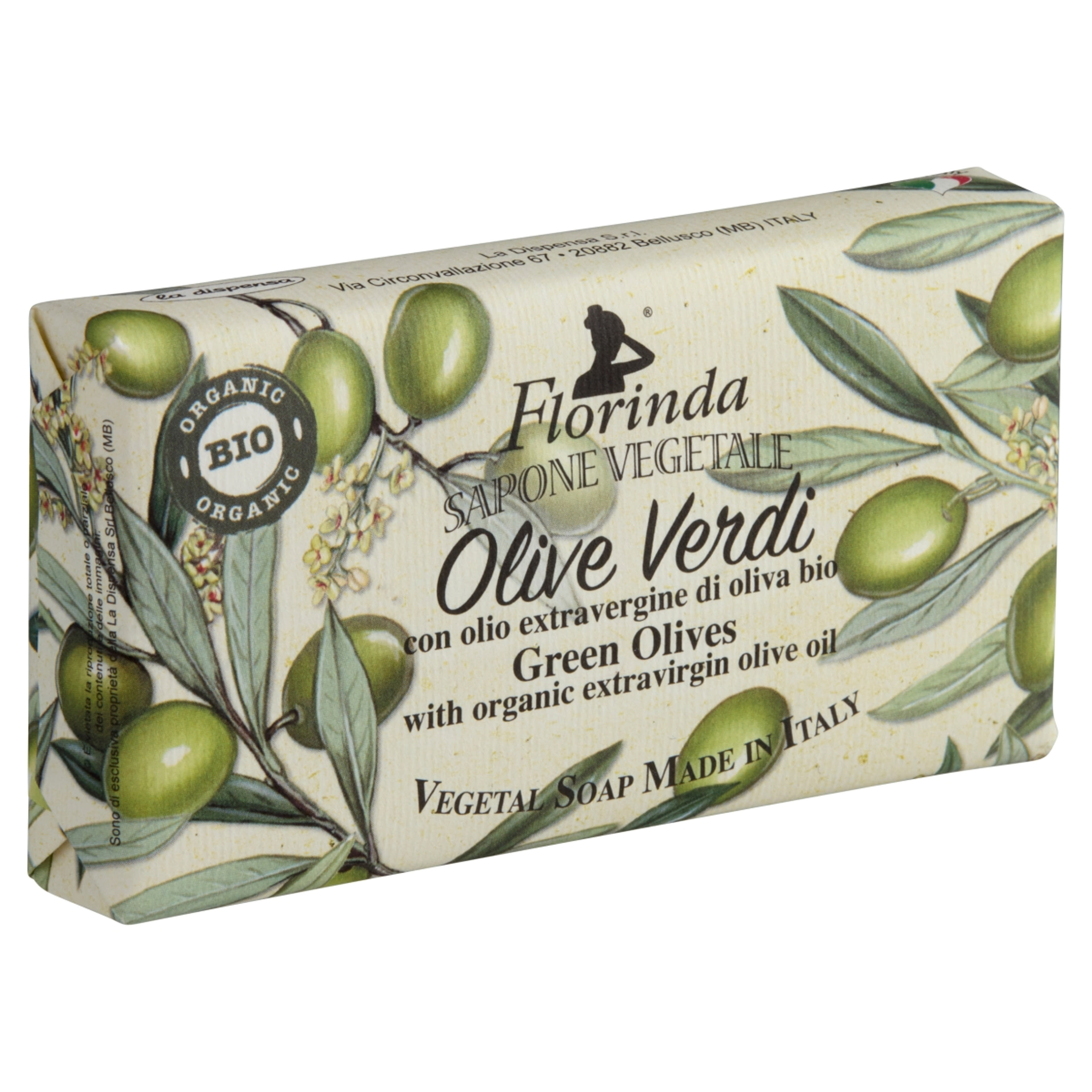 Florinda kézműves szappan zöld oliva - 100 g-2