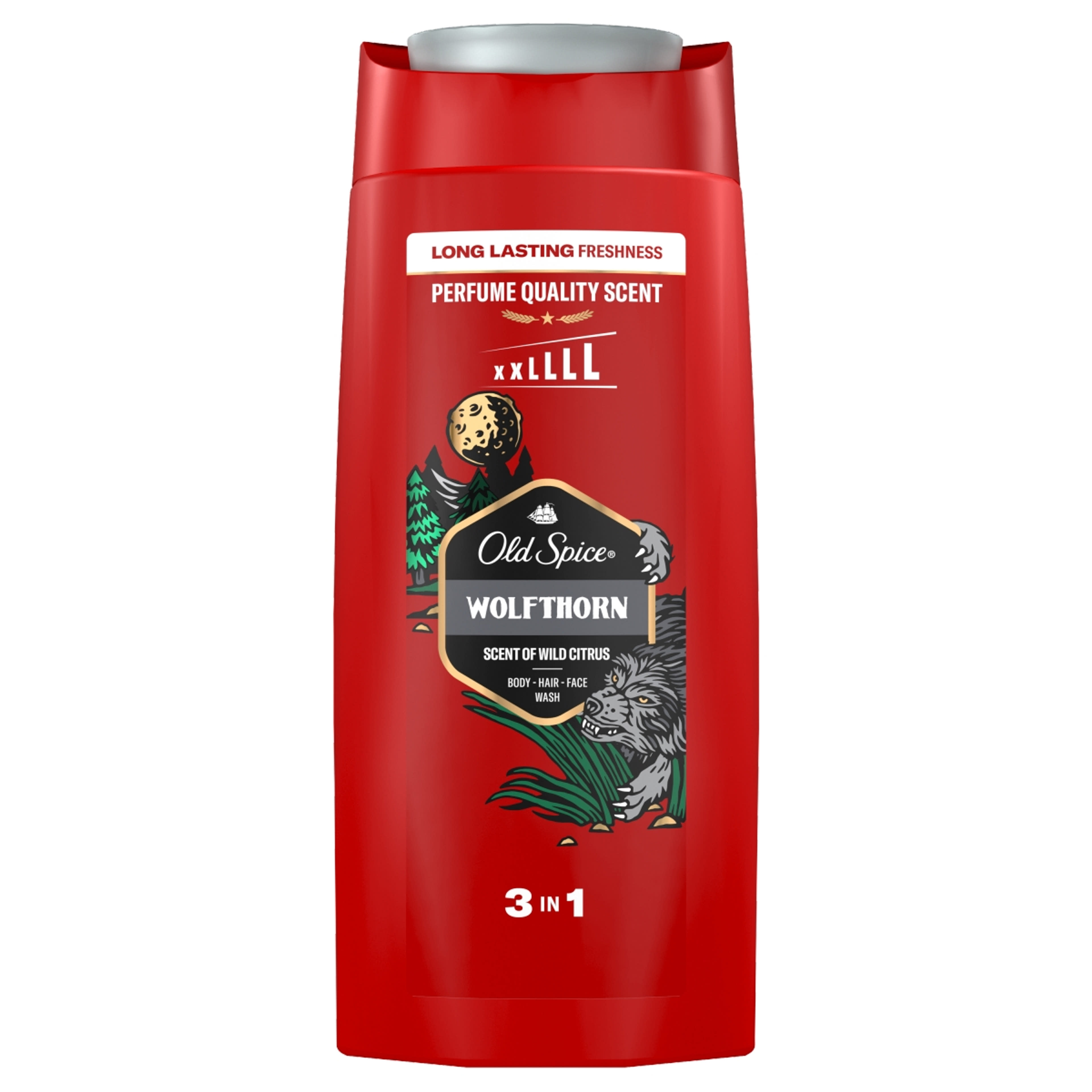 Old Spice Wolfthorn tusfürdő - 675 ml