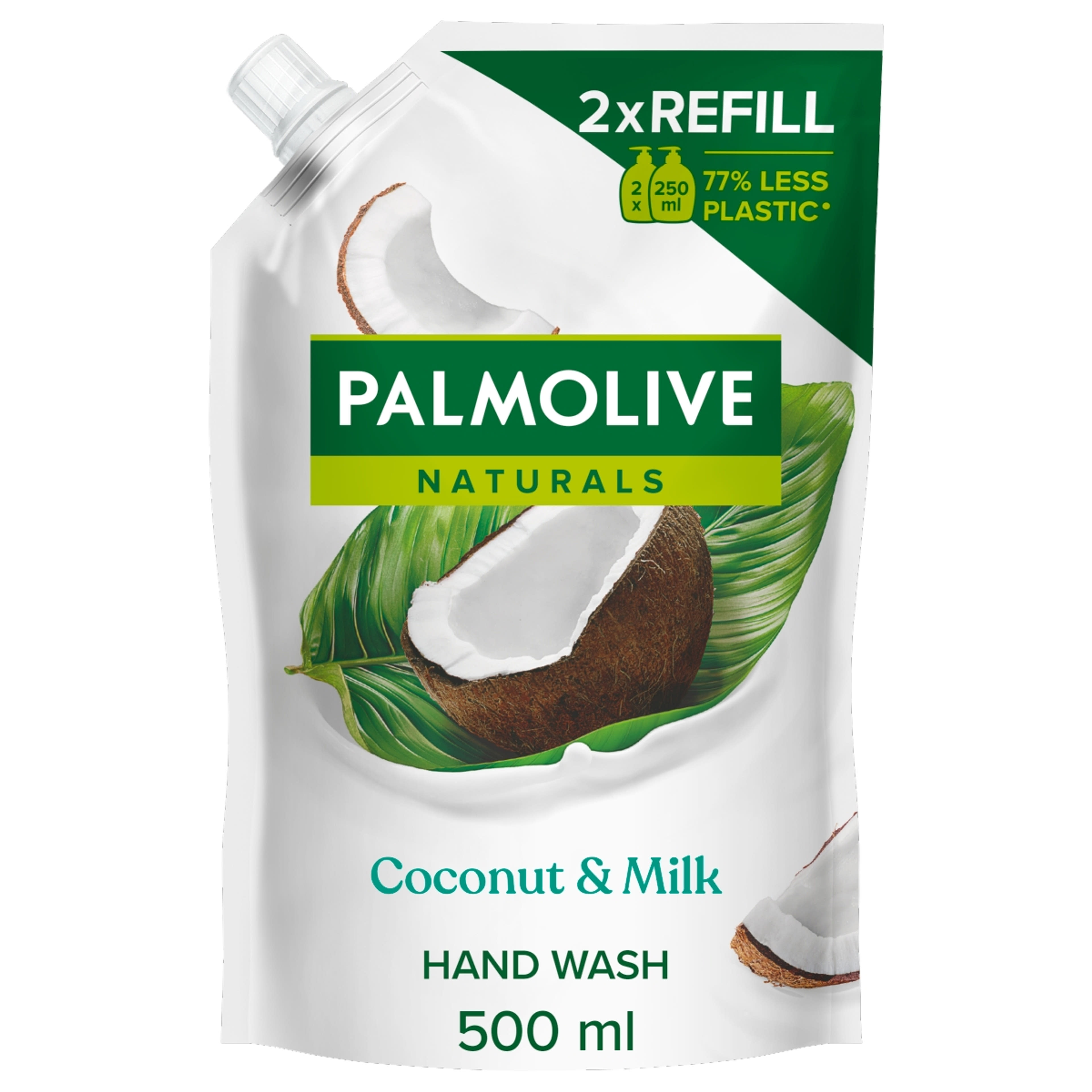 Palmolive Naturals Coconut & Milk kókuszos folyékony szappan utántöltő - 500 ml